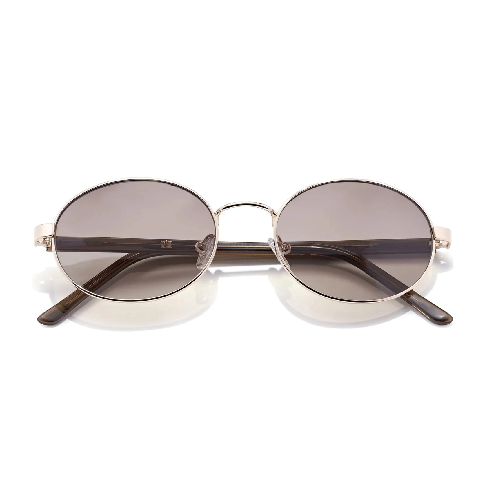 Finch / Polished Gold & Dune Lens