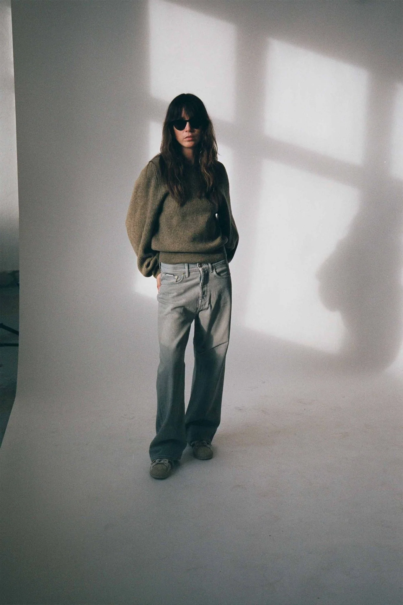 Forest / Black Acetate & Green Solid Lens - Image 3