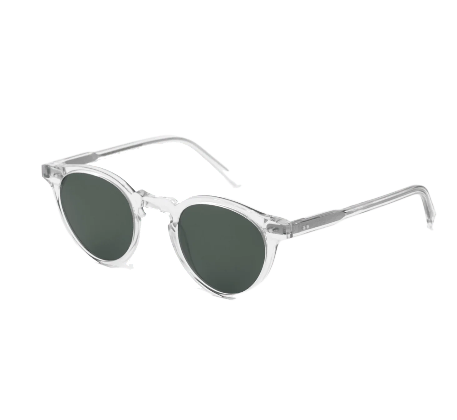 Forest / Crystal Acetate & Green Solid Lens - Image 2