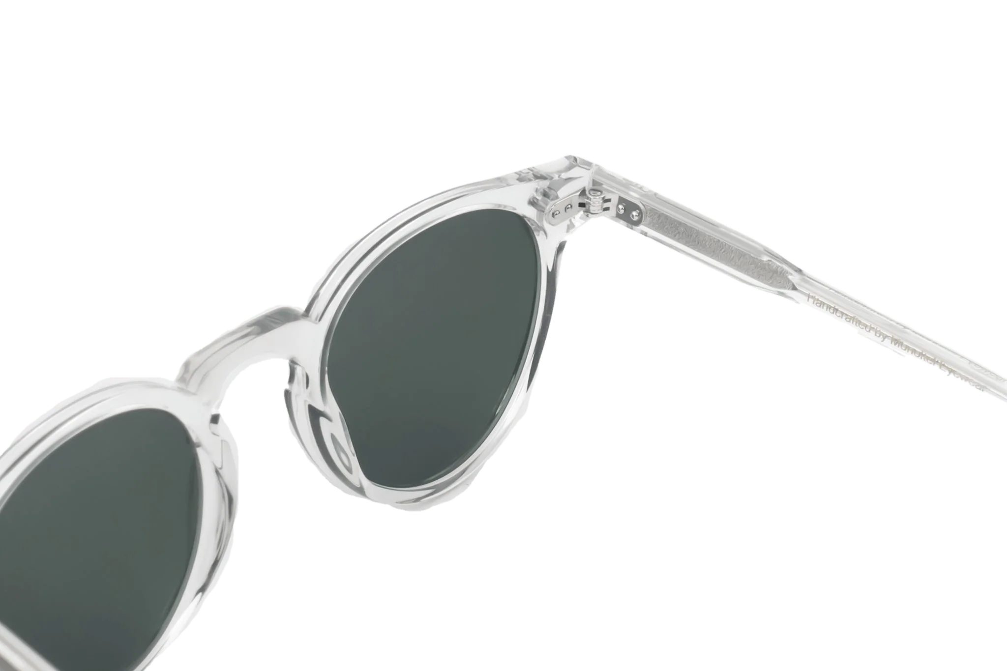 Forest / Crystal Acetate & Green Solid Lens - Image 3