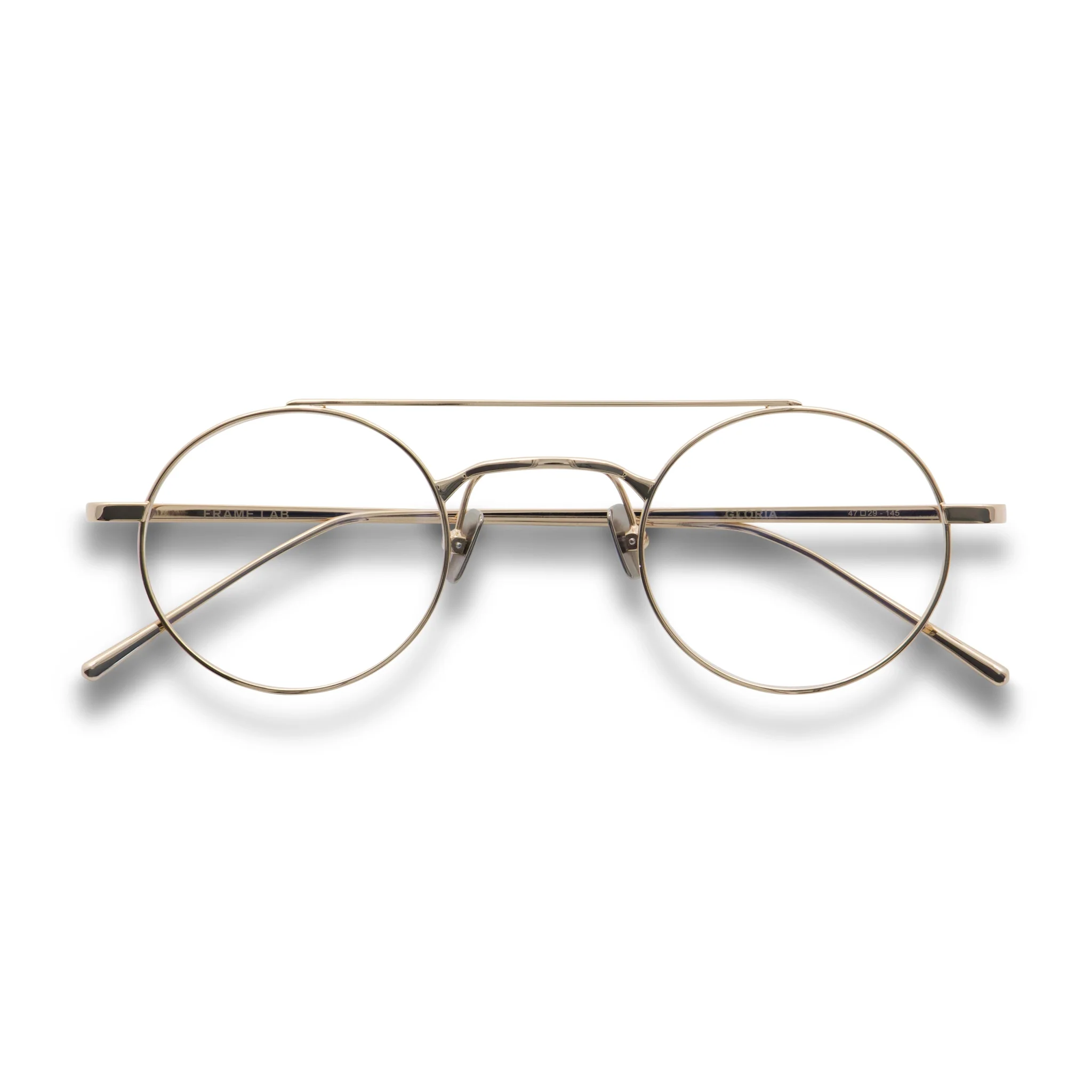 Gloria Optical / Gold Metal & Prescription Lens