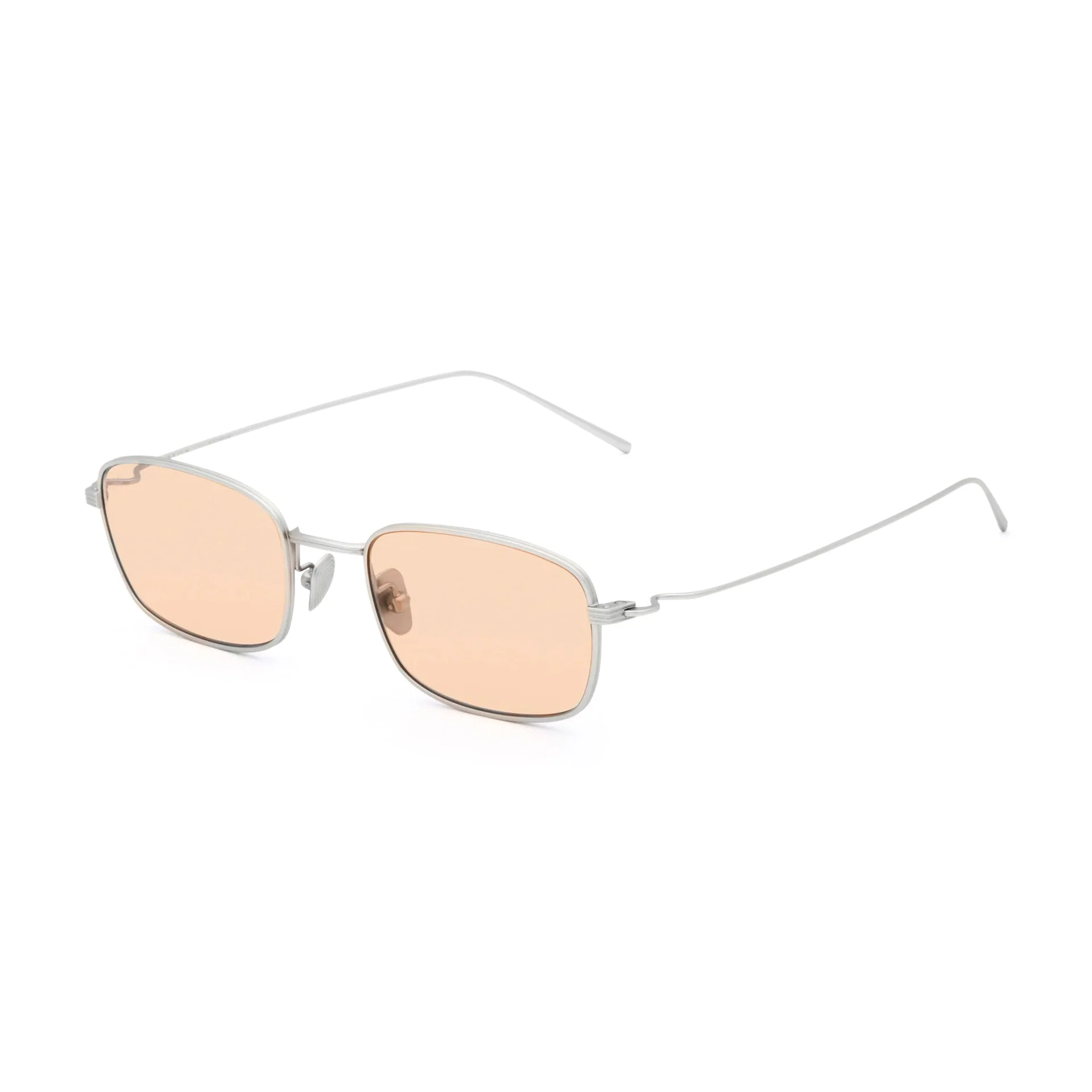 Grace / Matte Silver Titanium & Apricot Lens - Image 2