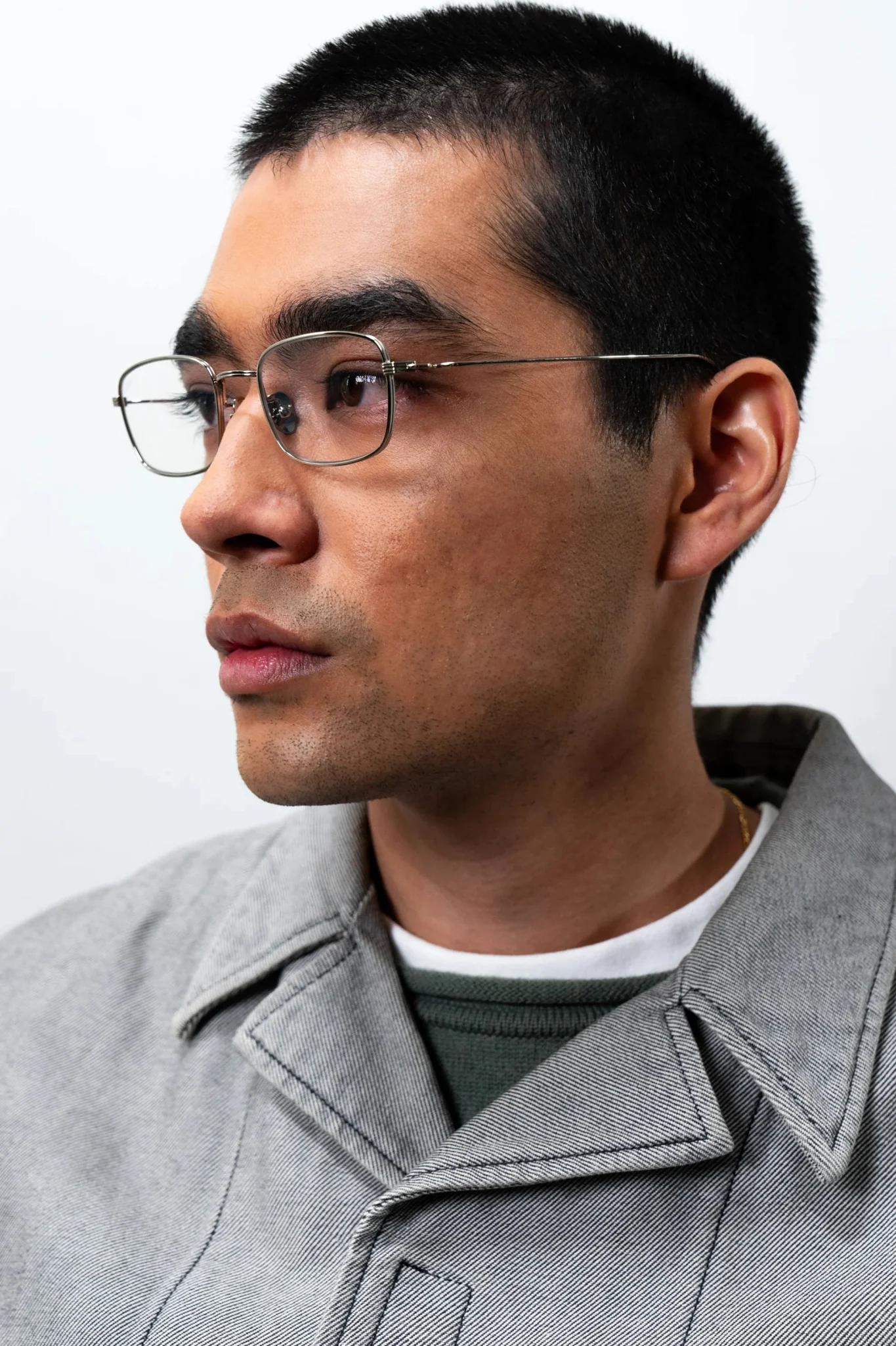 Grace Optical / Silver Titanium & Blue-Light Lens - Image 4