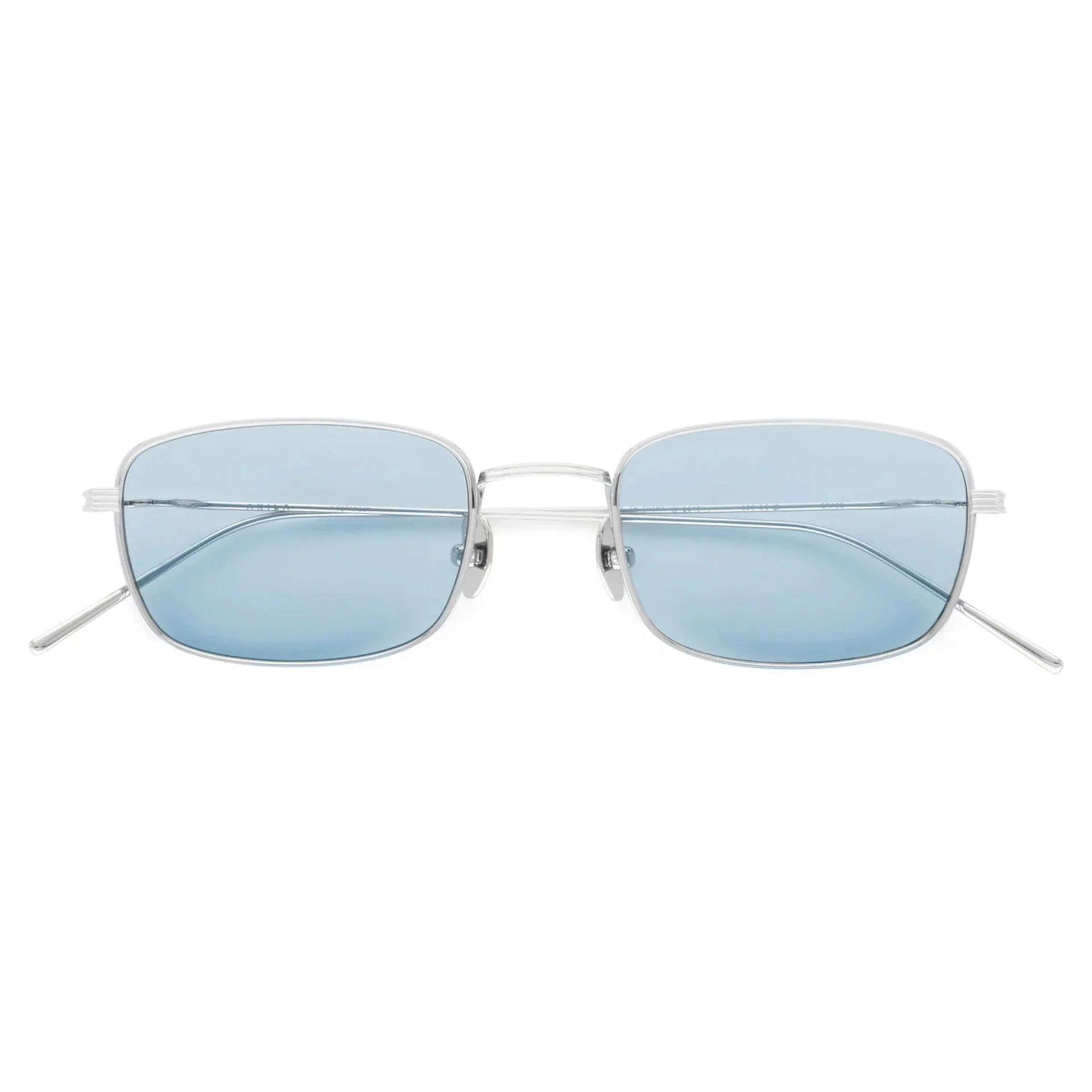 Grace / Silver Titanium & Light Blue Lens