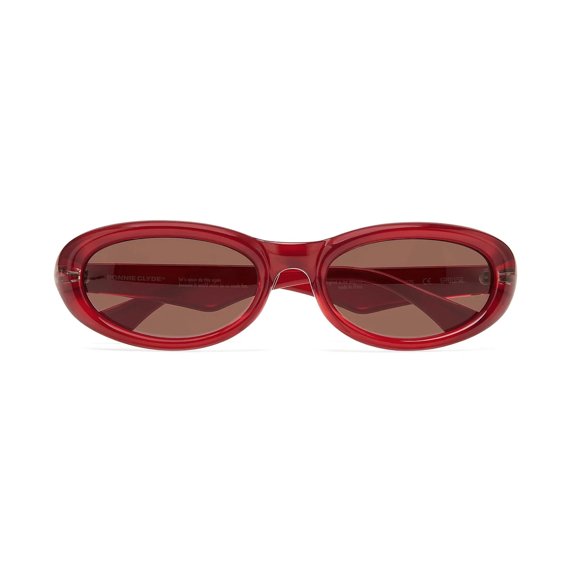 Groupie / Red & Brown Lens