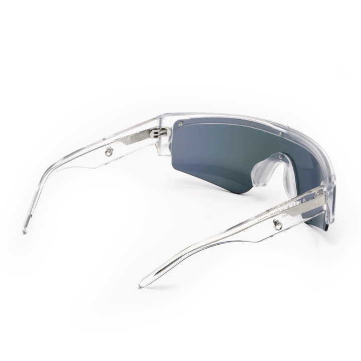 X Charli Cohen / Halo / Clear Acetate & Purple-Green Mirror Lens - Image 3
