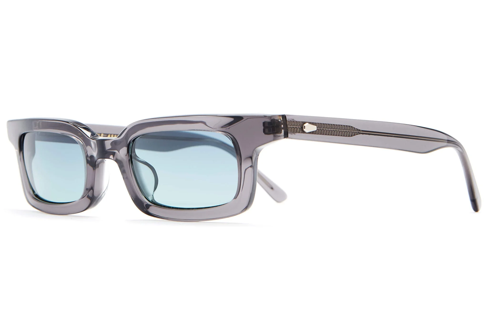 The Head Rattle / Crystal Smoke Bio & Sky Blue Lens - Image 2