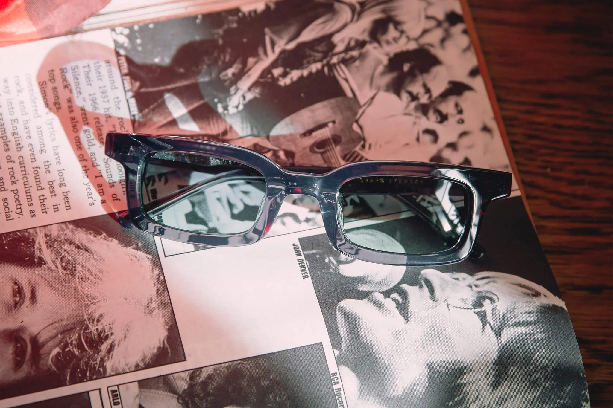 The Head Rattle / Crystal Smoke Bio & Sky Blue Lens - Image 5