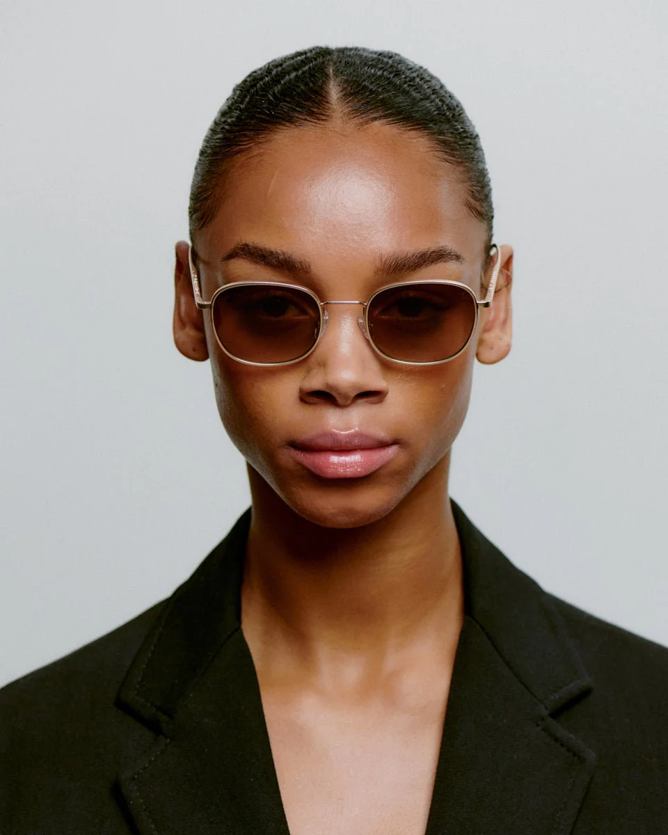 Hello / Matte Gold & Brown Gradient Lens - Image 3