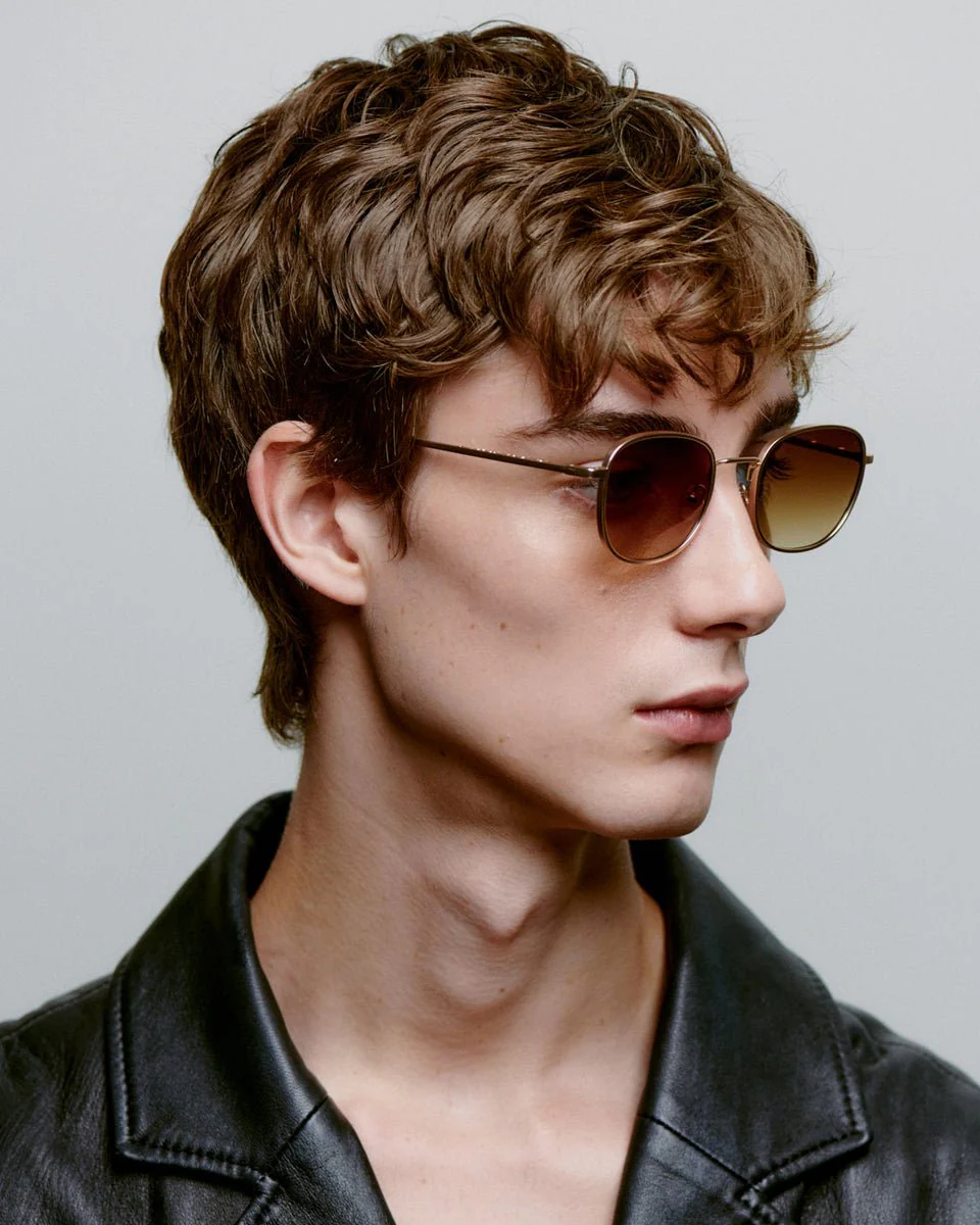 Hello / Matte Gold & Brown Gradient Lens - Image 5