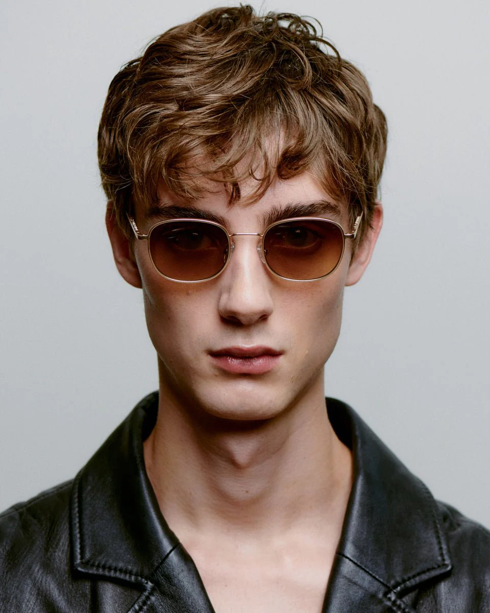 Hello / Matte Gold & Brown Gradient Lens - Image 6