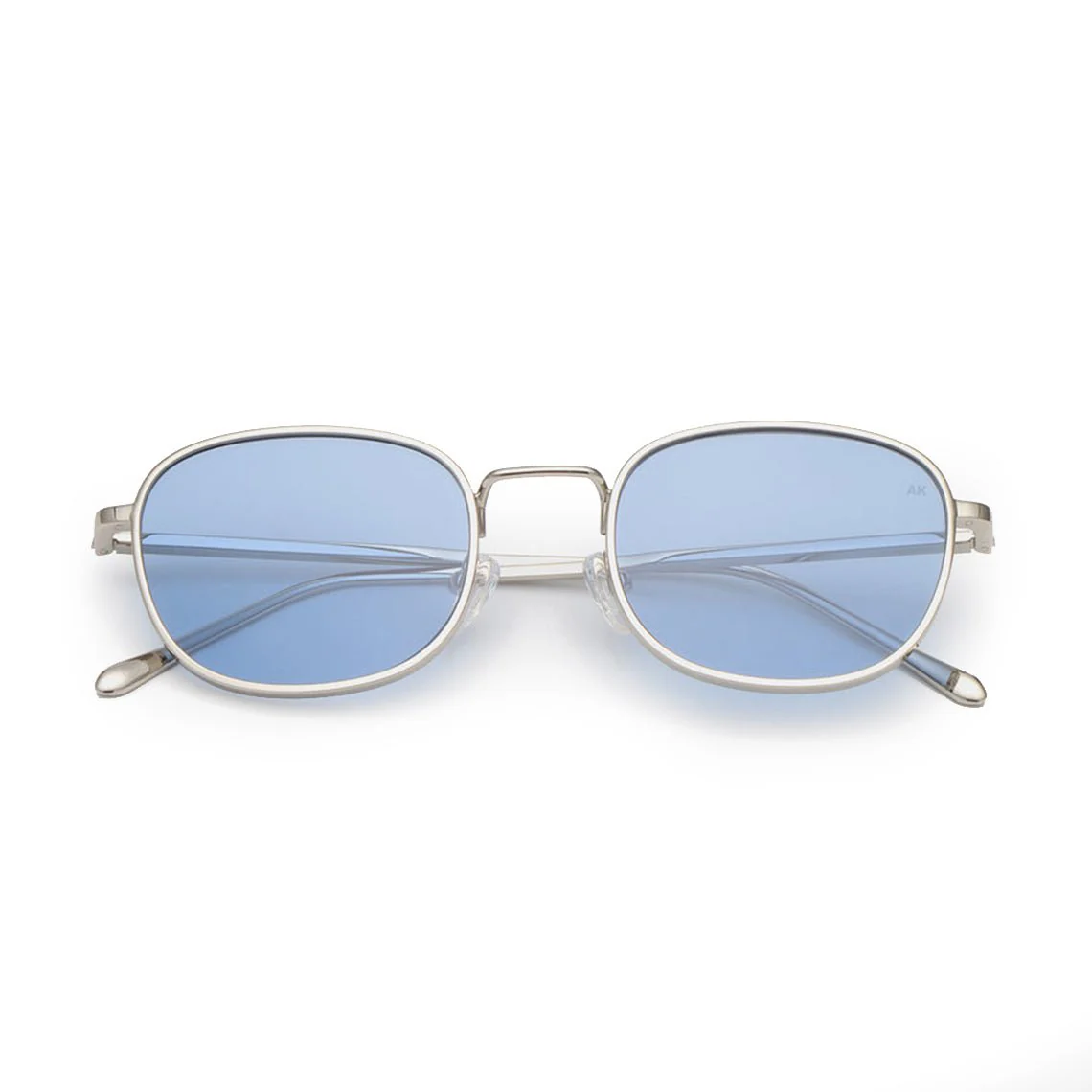 Hello / Silver & Blue Lens