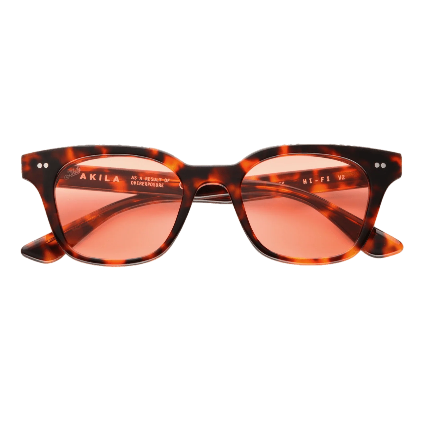 Hi-Fi 2.0 / Tortoise Acetate & Rose Lens