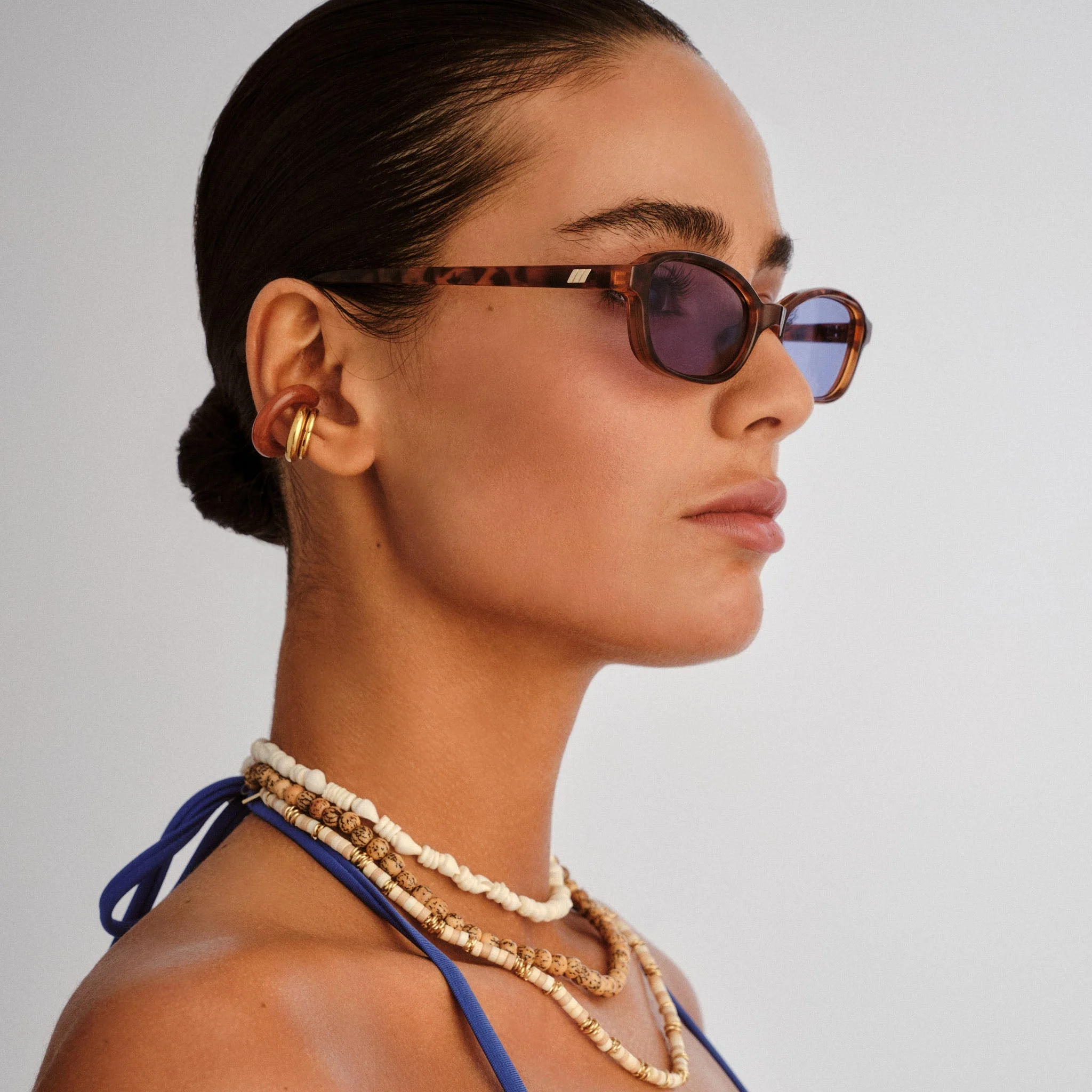 Honey Pot / Amber Tort & Dusty Blue Lens - Image 5