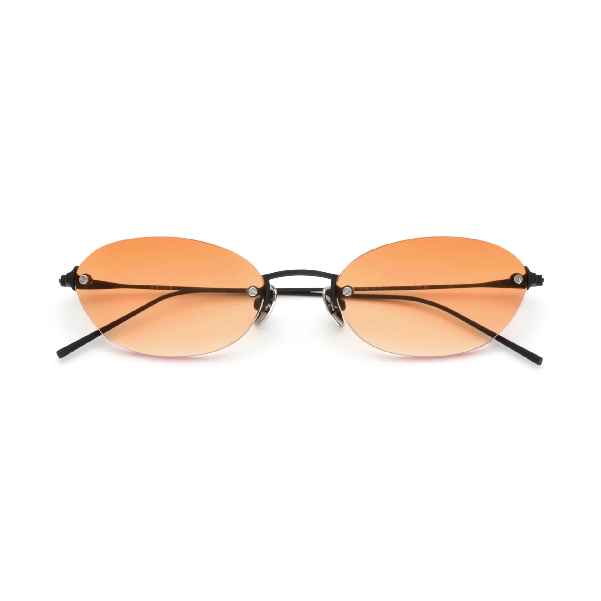 IO / Matte Black Titanium & Orange Gradient Lens