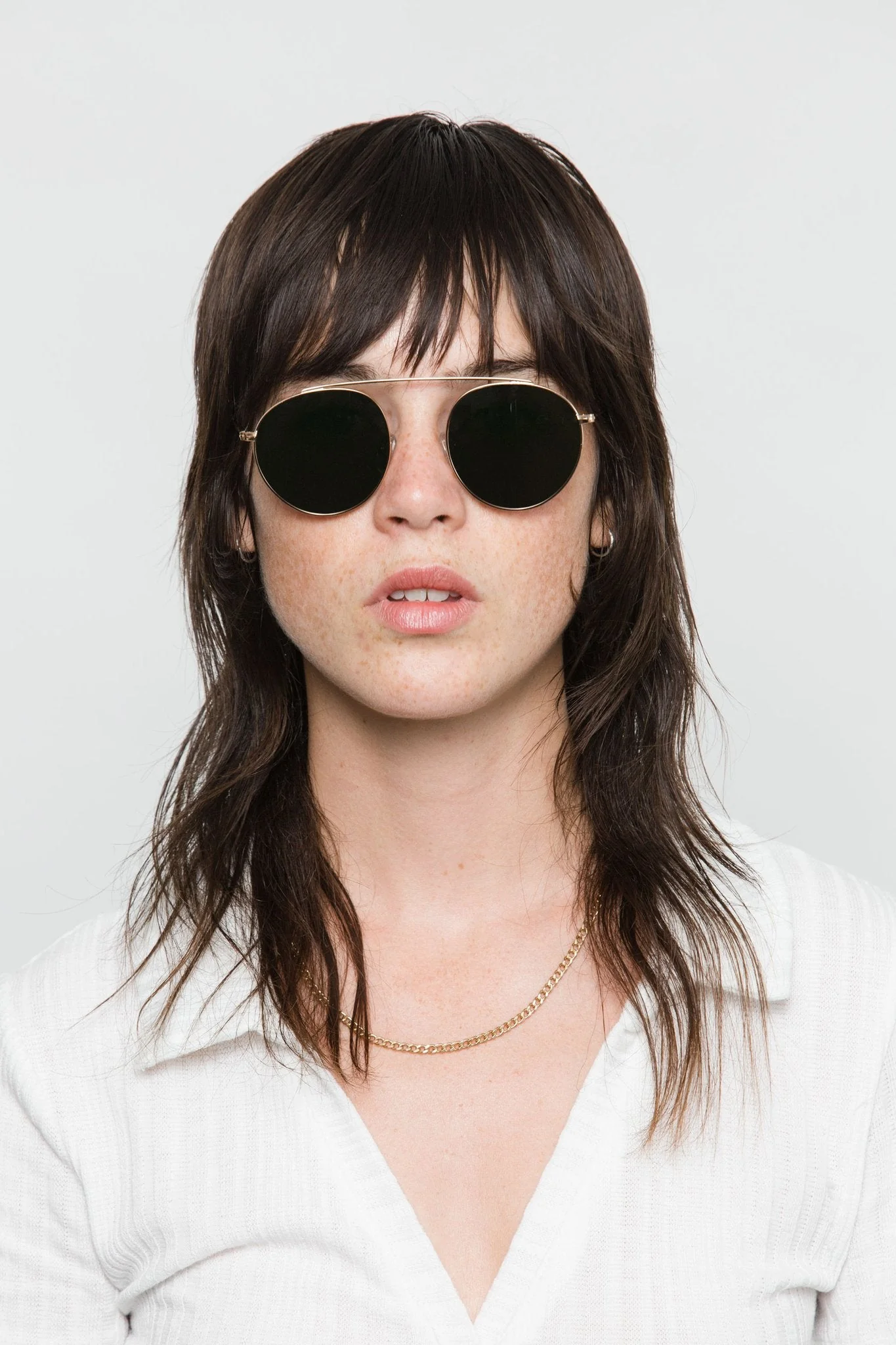 Iota / Gold Metal & Green Solid Lens - Image 8