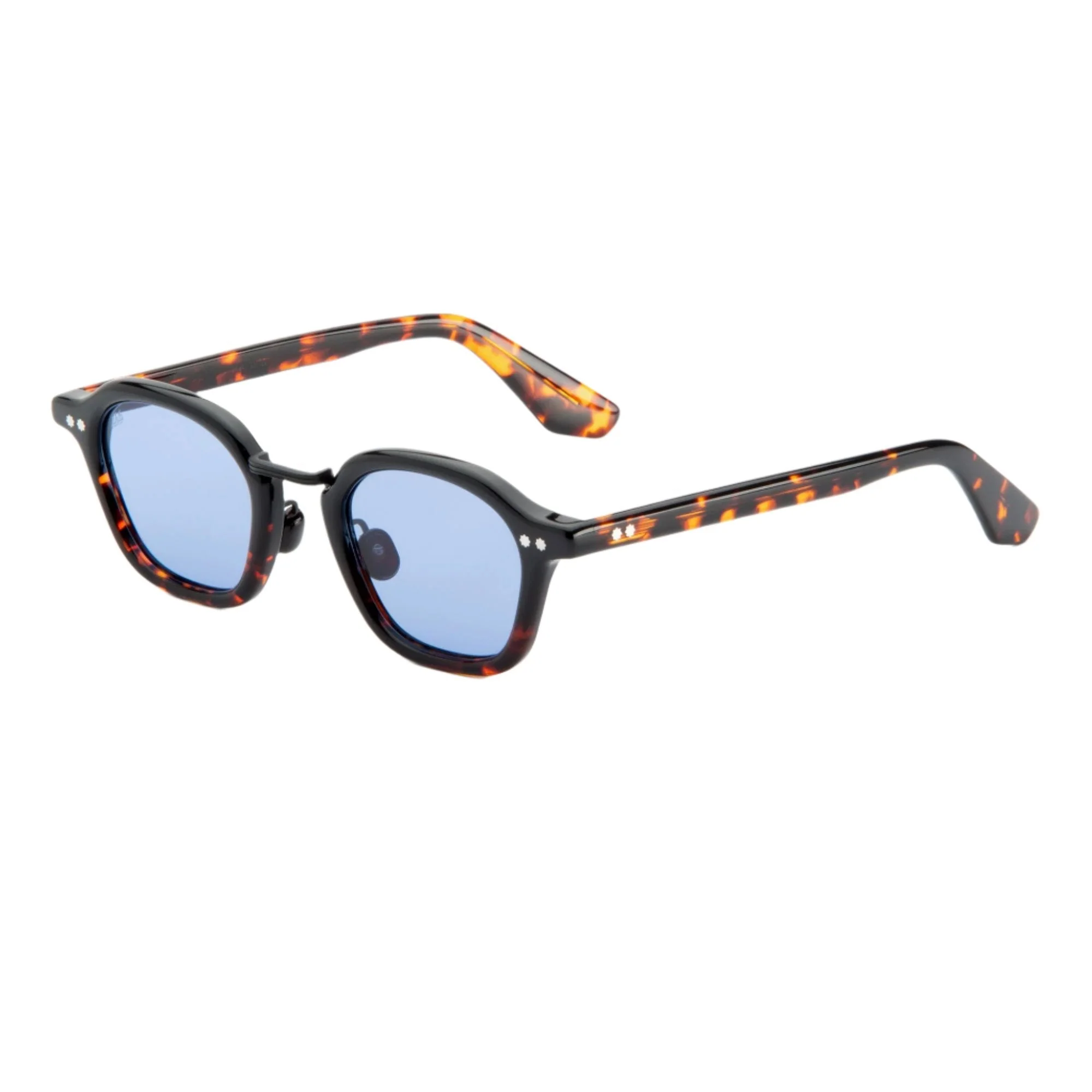 Iris / Black Tortoise Acetate & Blue Lens - Image 2