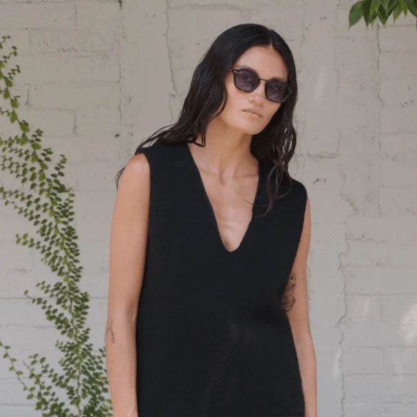 Iris / Black Tortoise Acetate & Blue Lens - Image 6