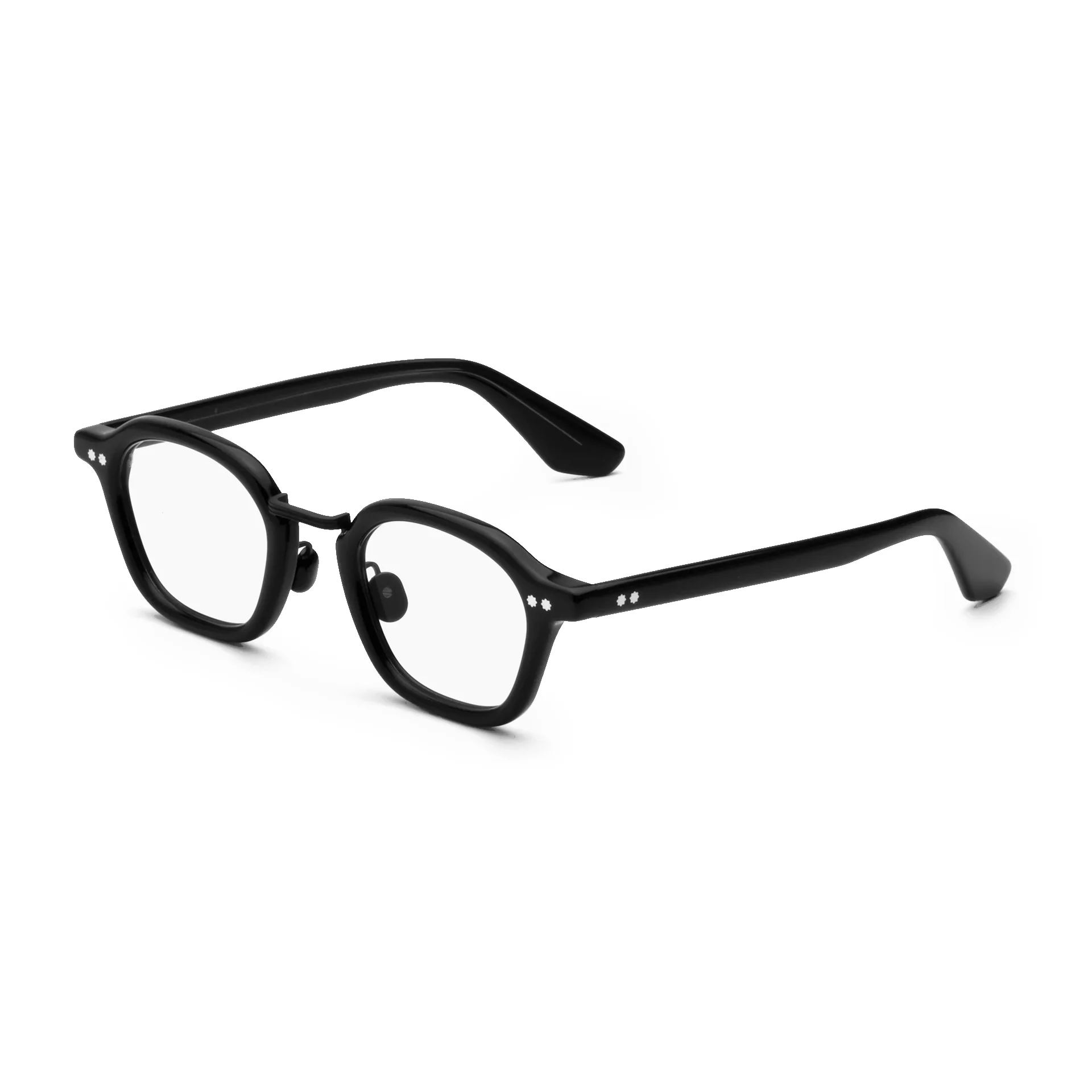 Iris Optical / Black Acetate & Blue-Light Lens - Image 2