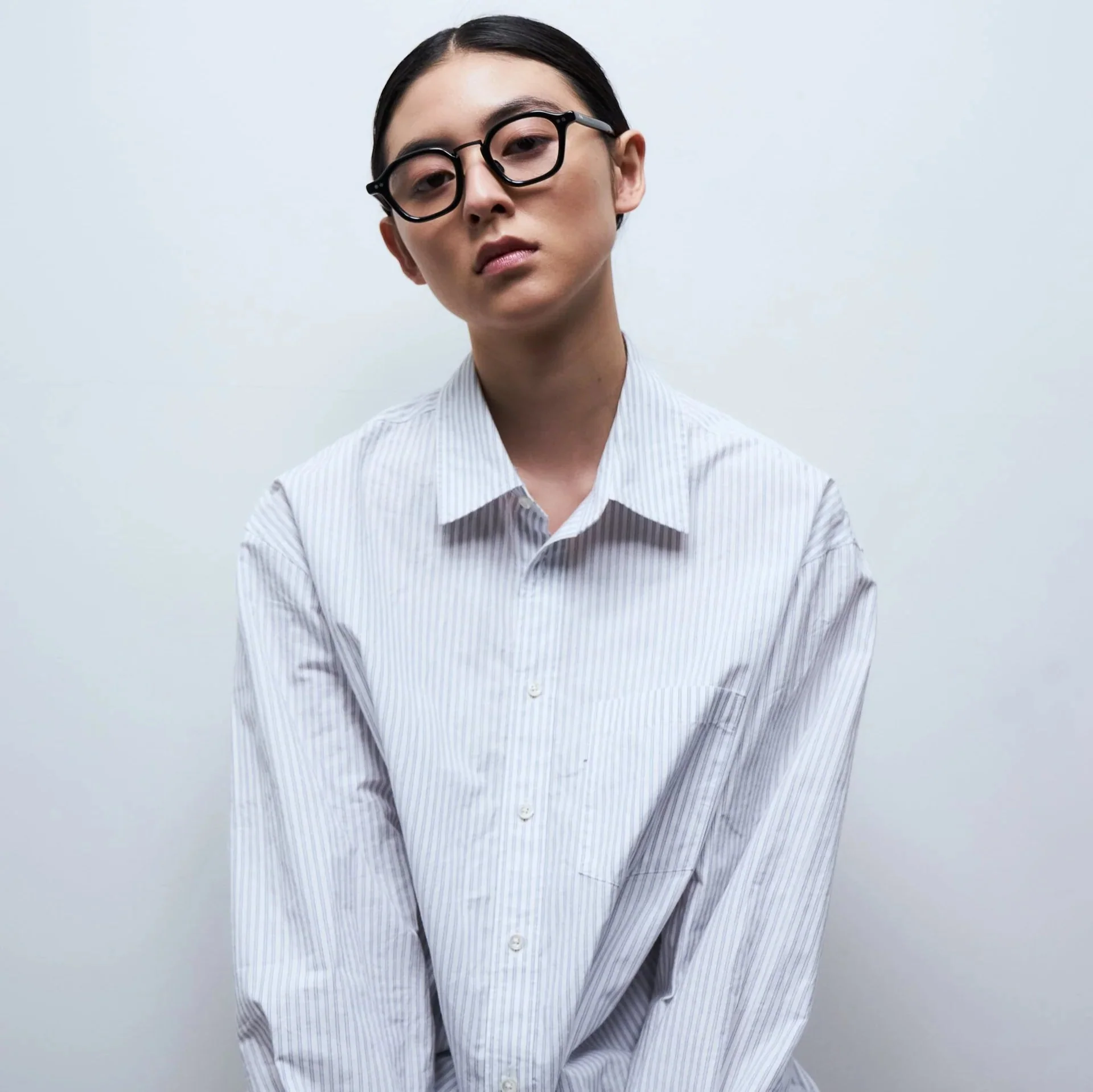 Iris Optical / Black Acetate & Blue-Light Lens - Image 3