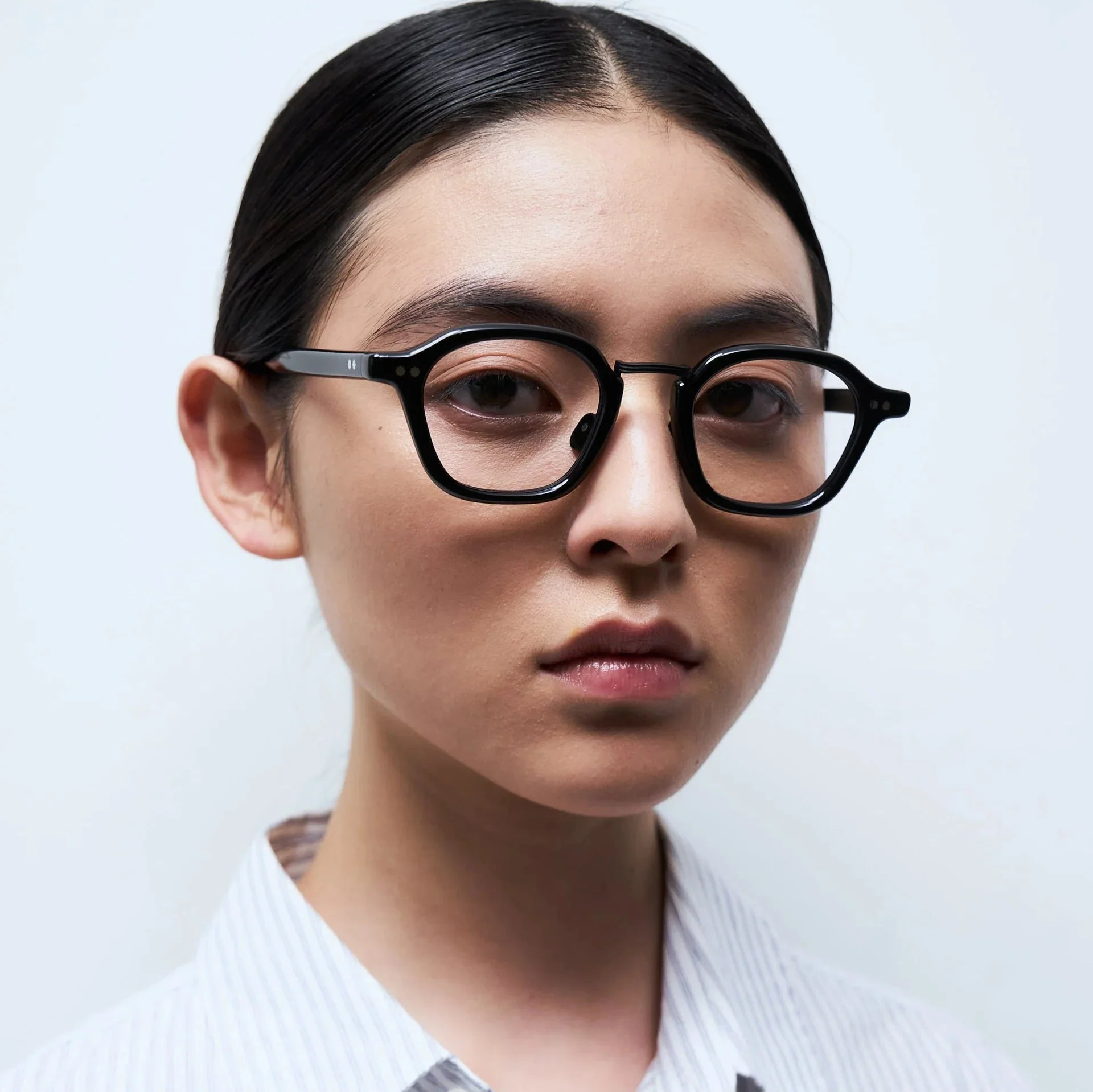 Iris Optical / Black Acetate & Blue-Light Lens - Image 4