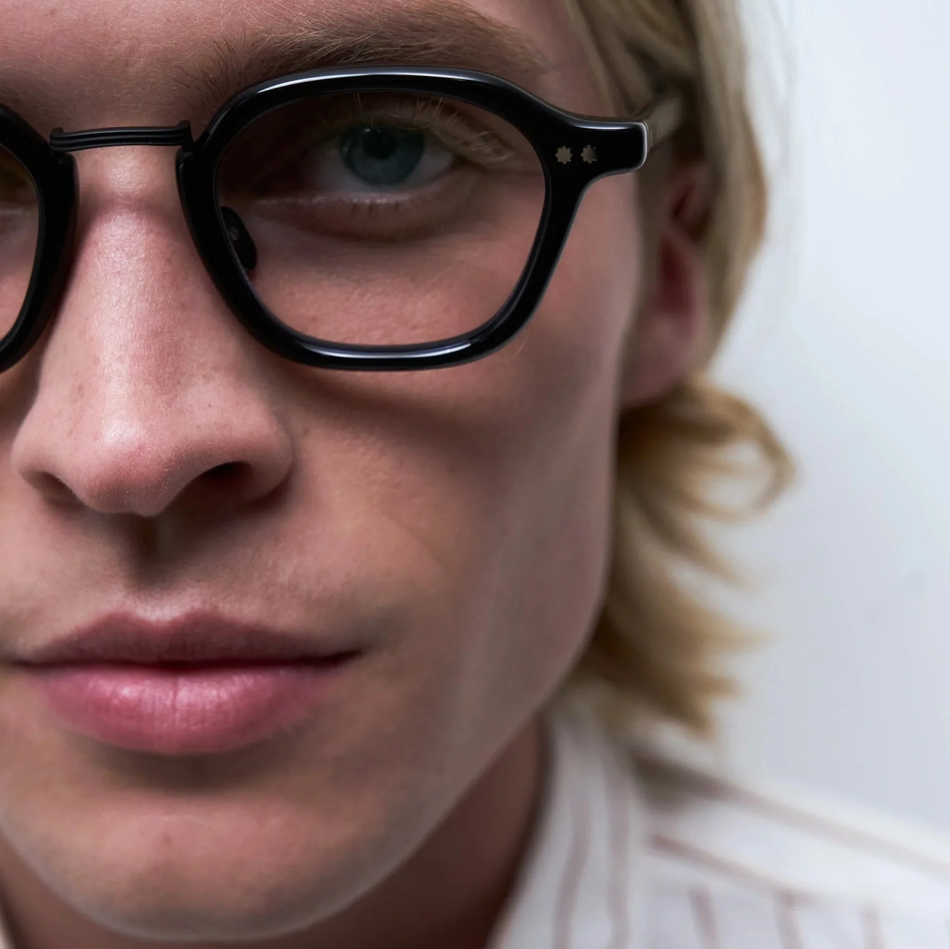 Iris Optical / Black Acetate & Blue-Light Lens - Image 6