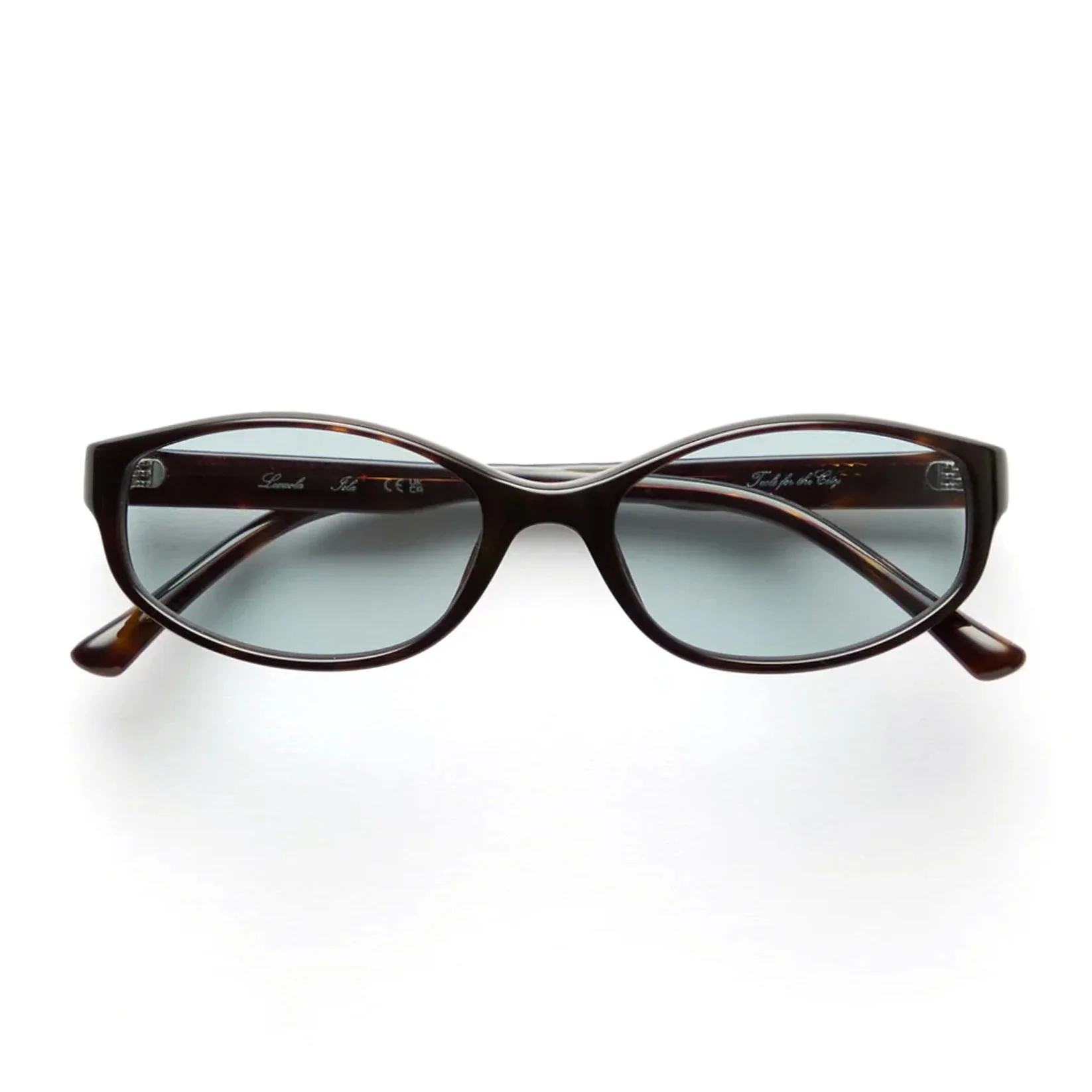 Isla / Burnt Tort & Blue Lens
