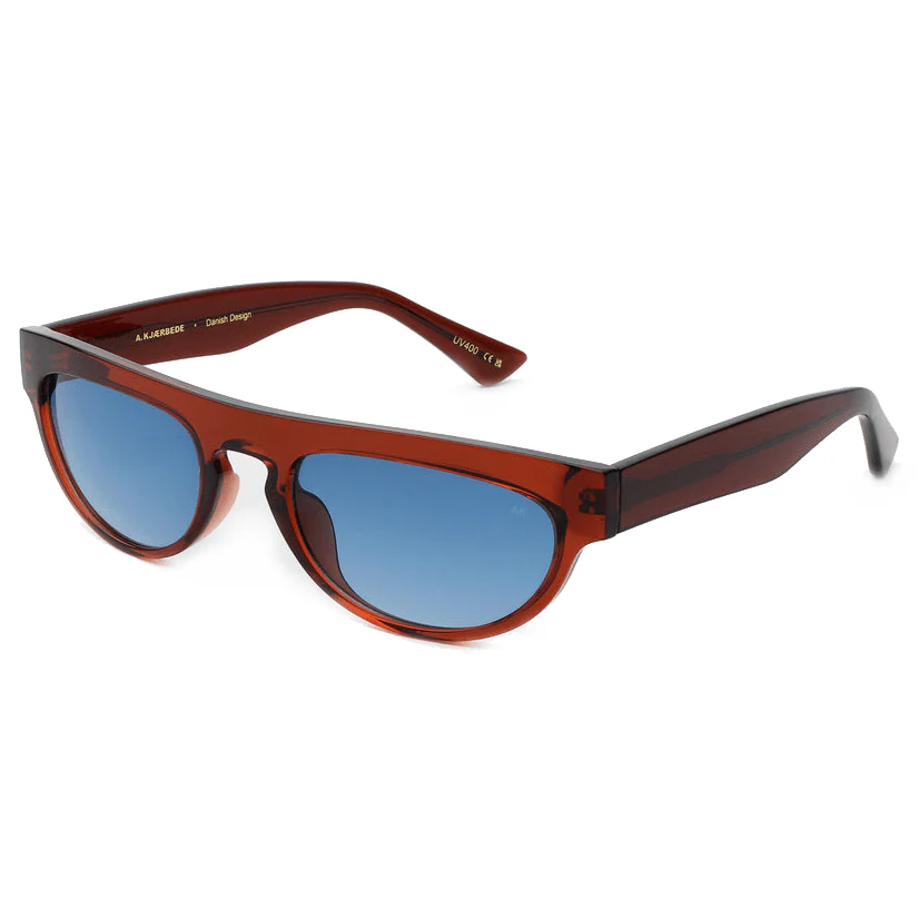 Jake / Brown Transparent & Blue Lens - Image 2