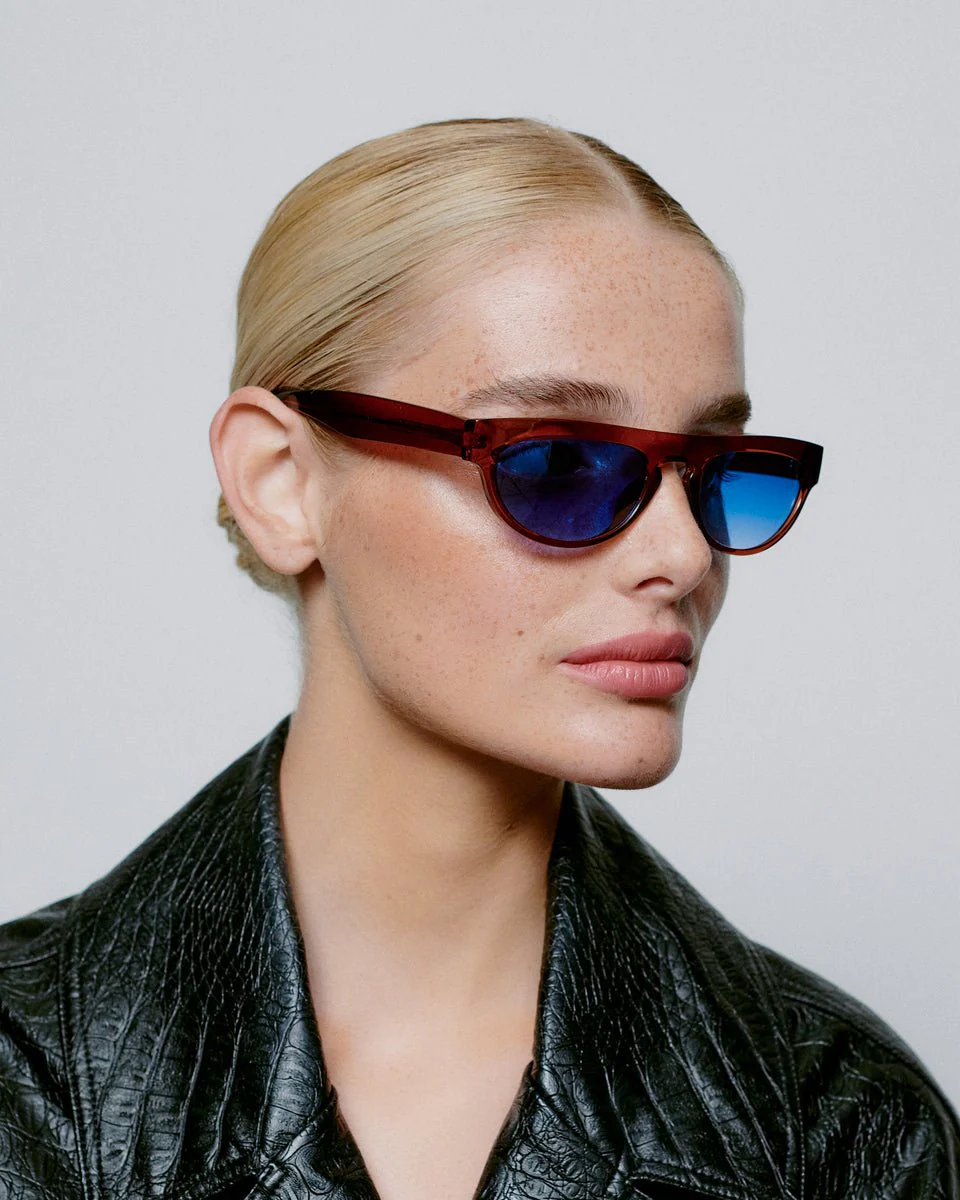 Jake / Brown Transparent & Blue Lens - Image 6