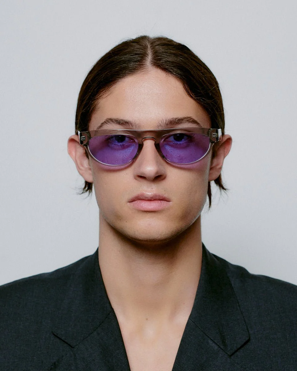 Jake / Grey Transparent & Purple Lens - Image 4