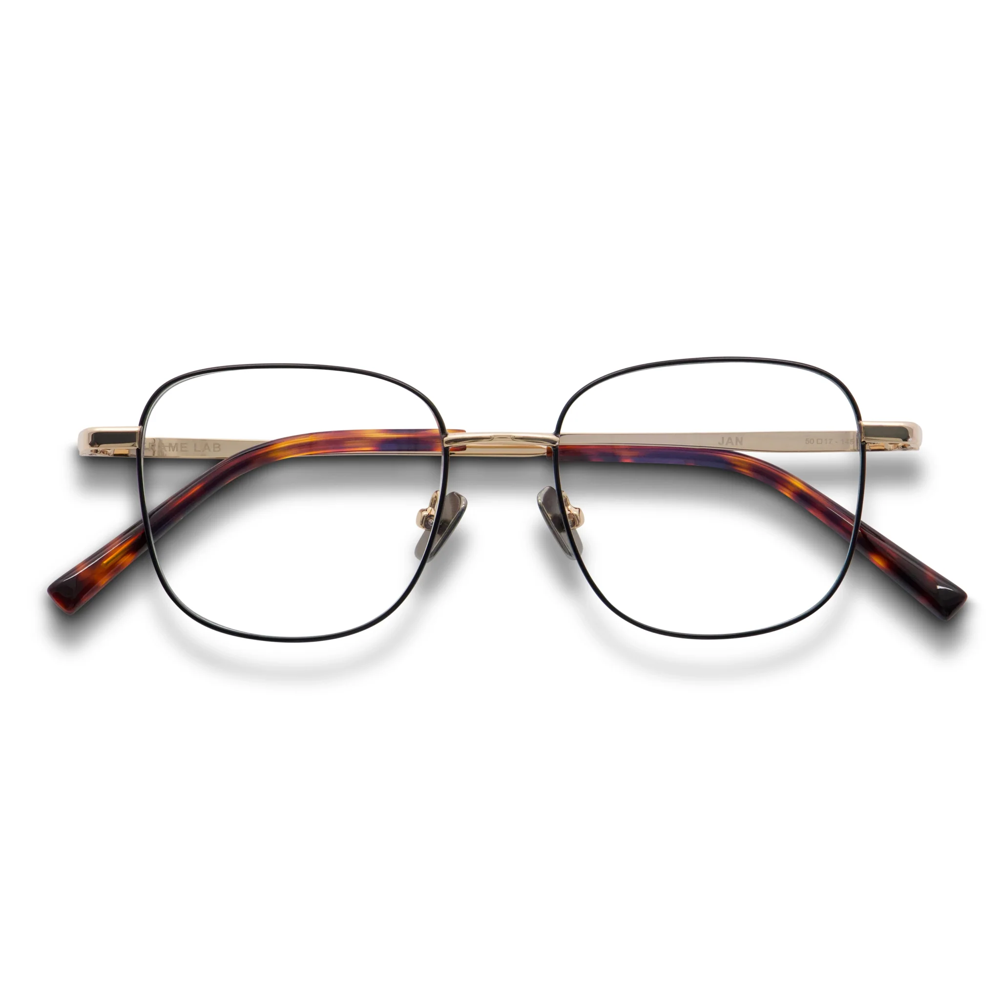 Jan Optical / Gold Tortoise Metal & Prescription Lens