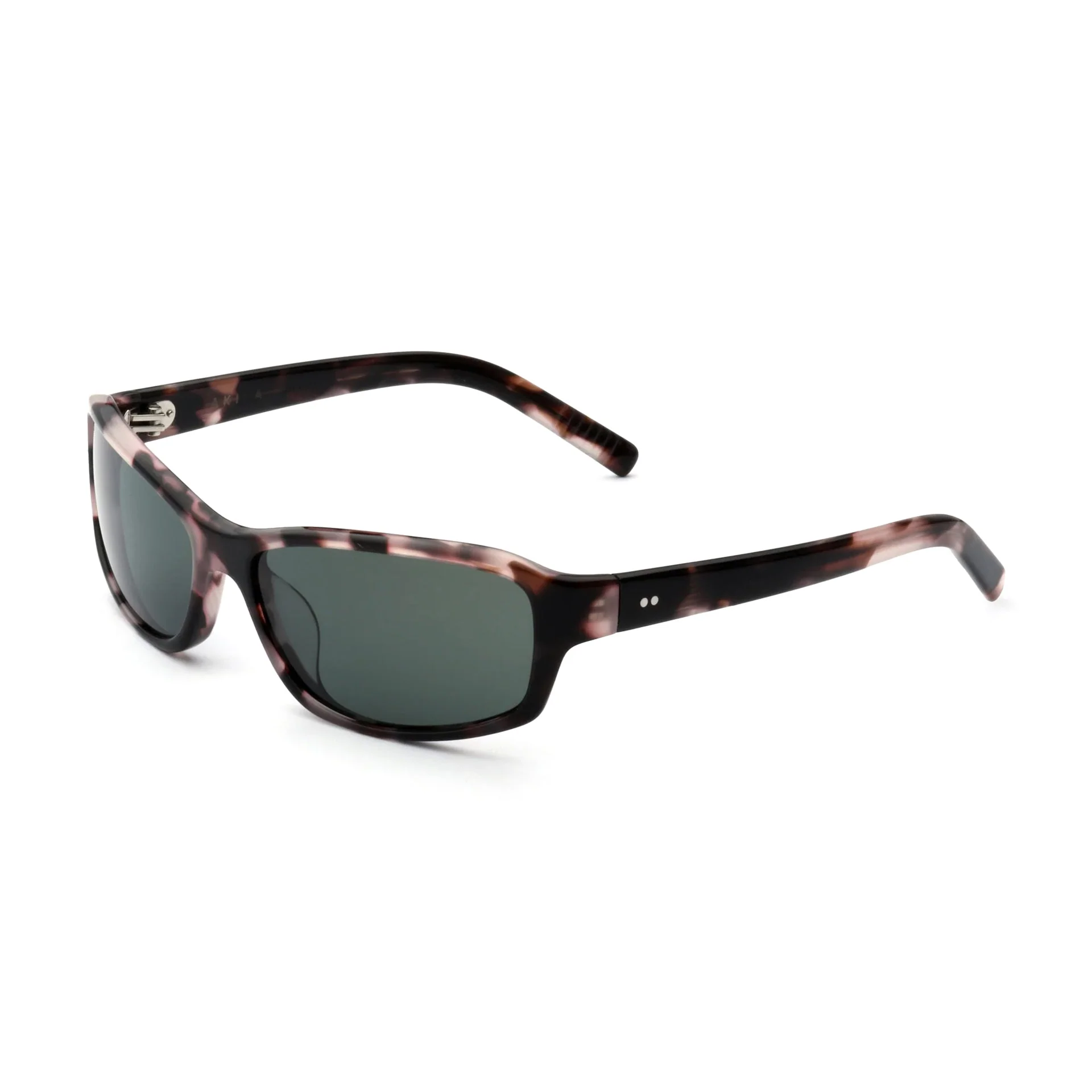 Jet / Rose Tortoise Acetate & Green Lens - Image 2