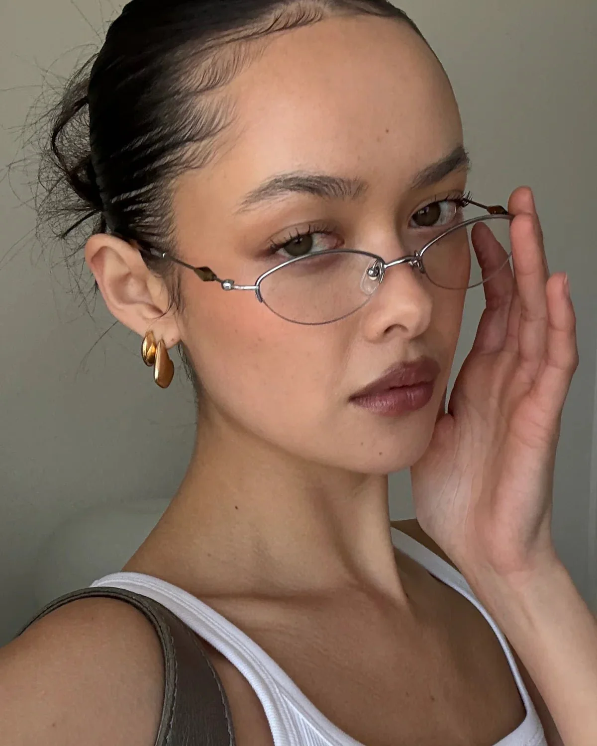Jewel Optical / Silver Tortoise & Blue-Light Lens - Image 3