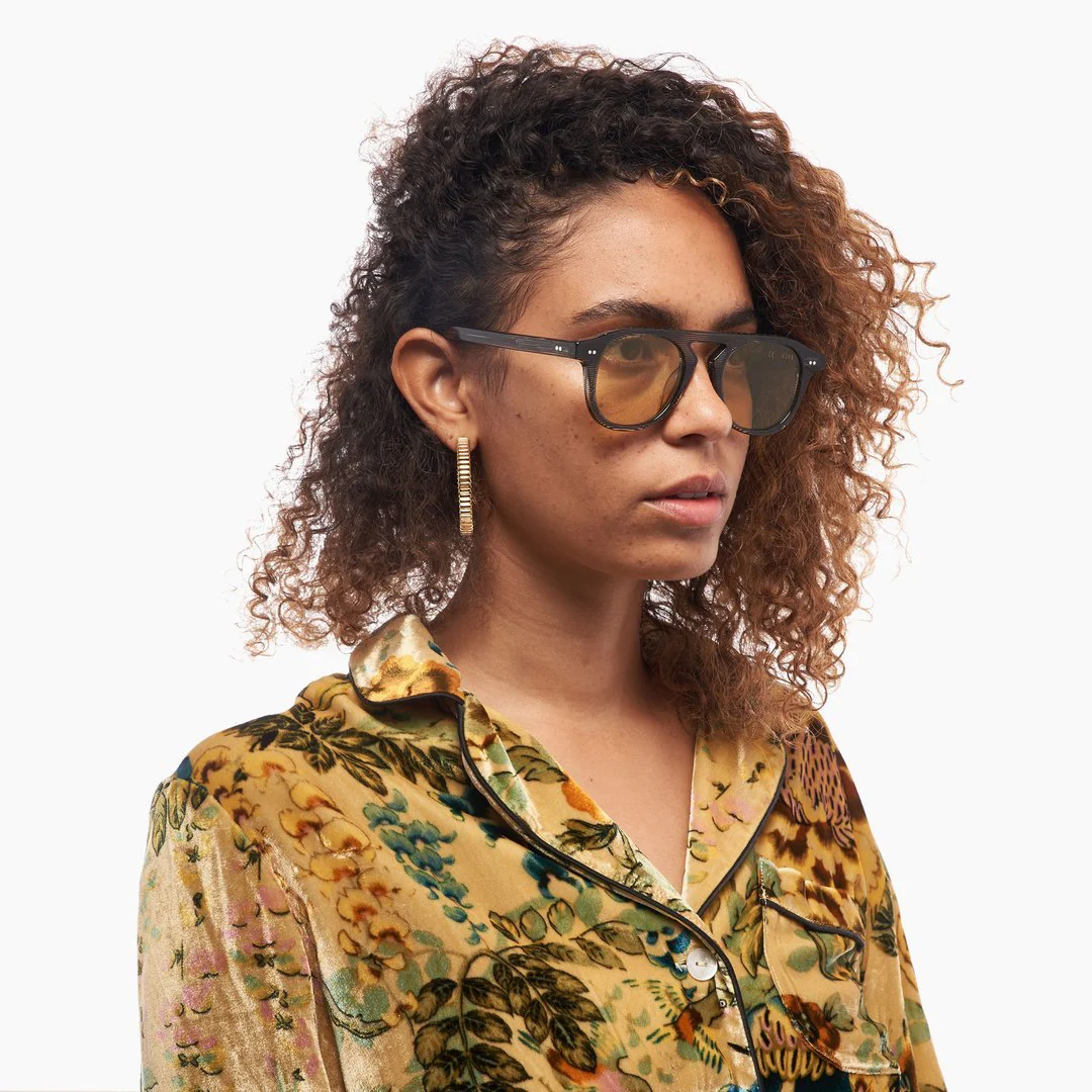 Jive / Grey Moiré Acetate & Yellow Lens - Image 7