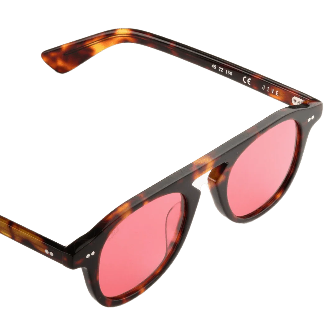 Jive / Tortoise Acetate & Rose Lens - Image 2
