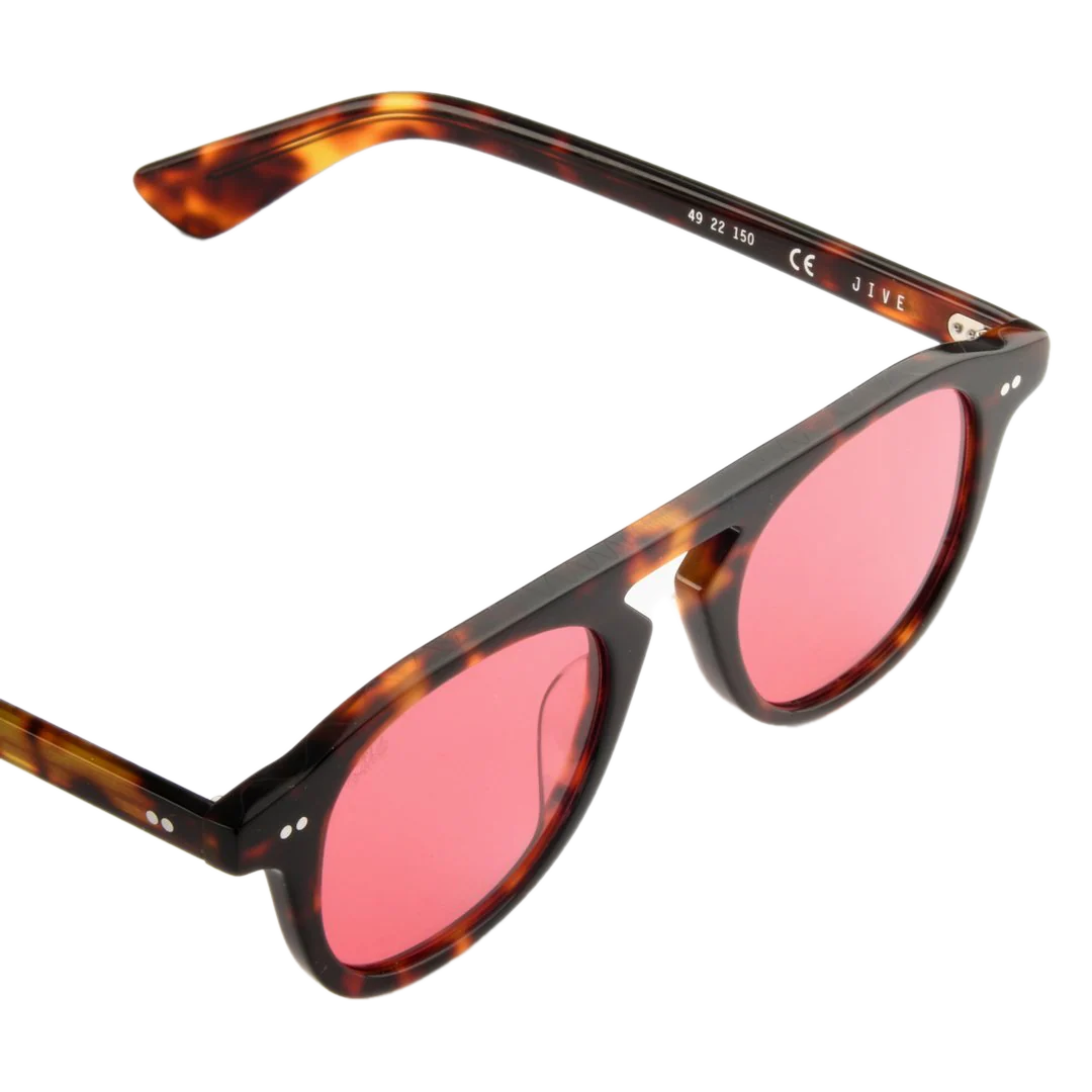 Jive / Tortoise Acetate & Rose Lens - Image 3