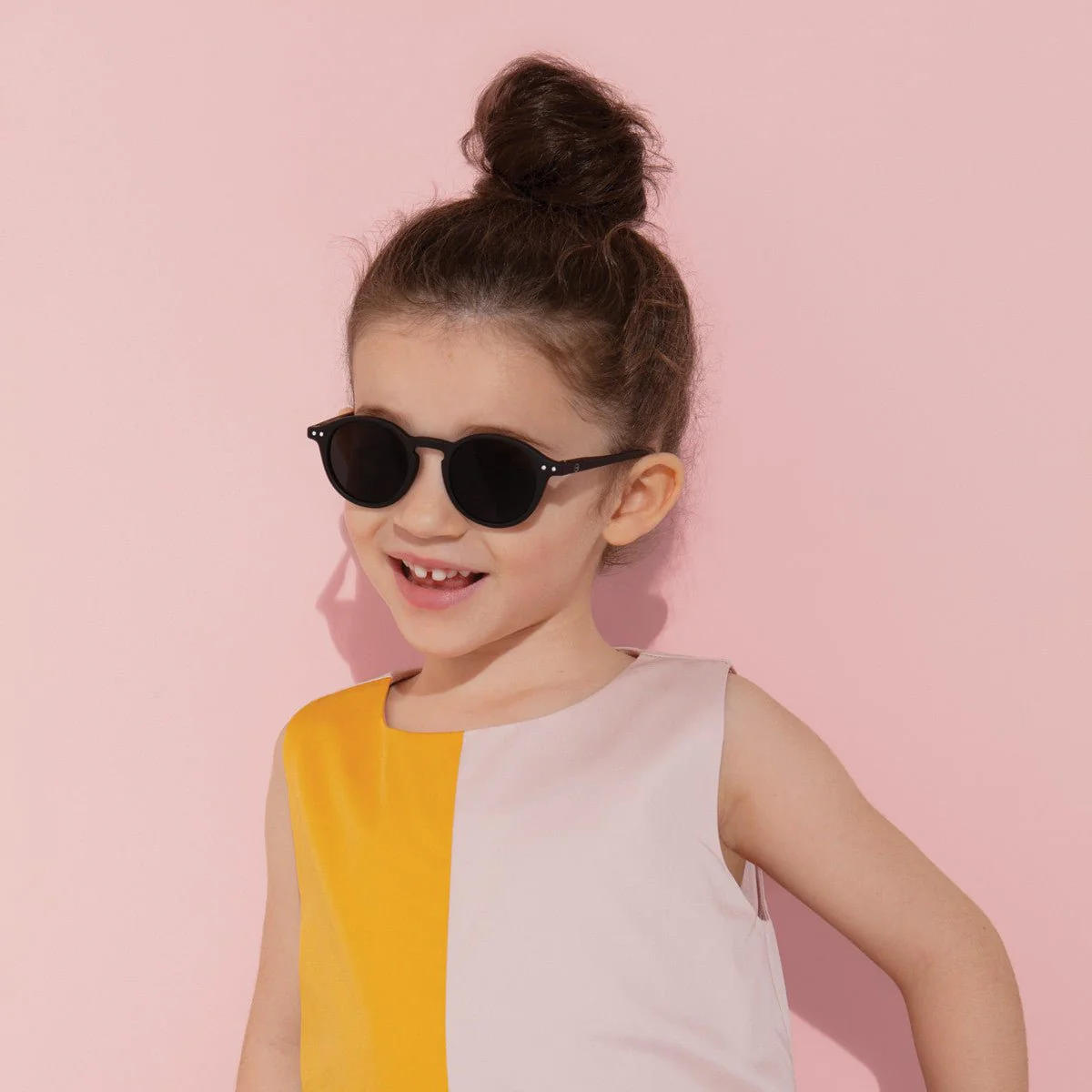 Junior Kids Sunglasses / 3-10 Years / Style D / Black - Image 4