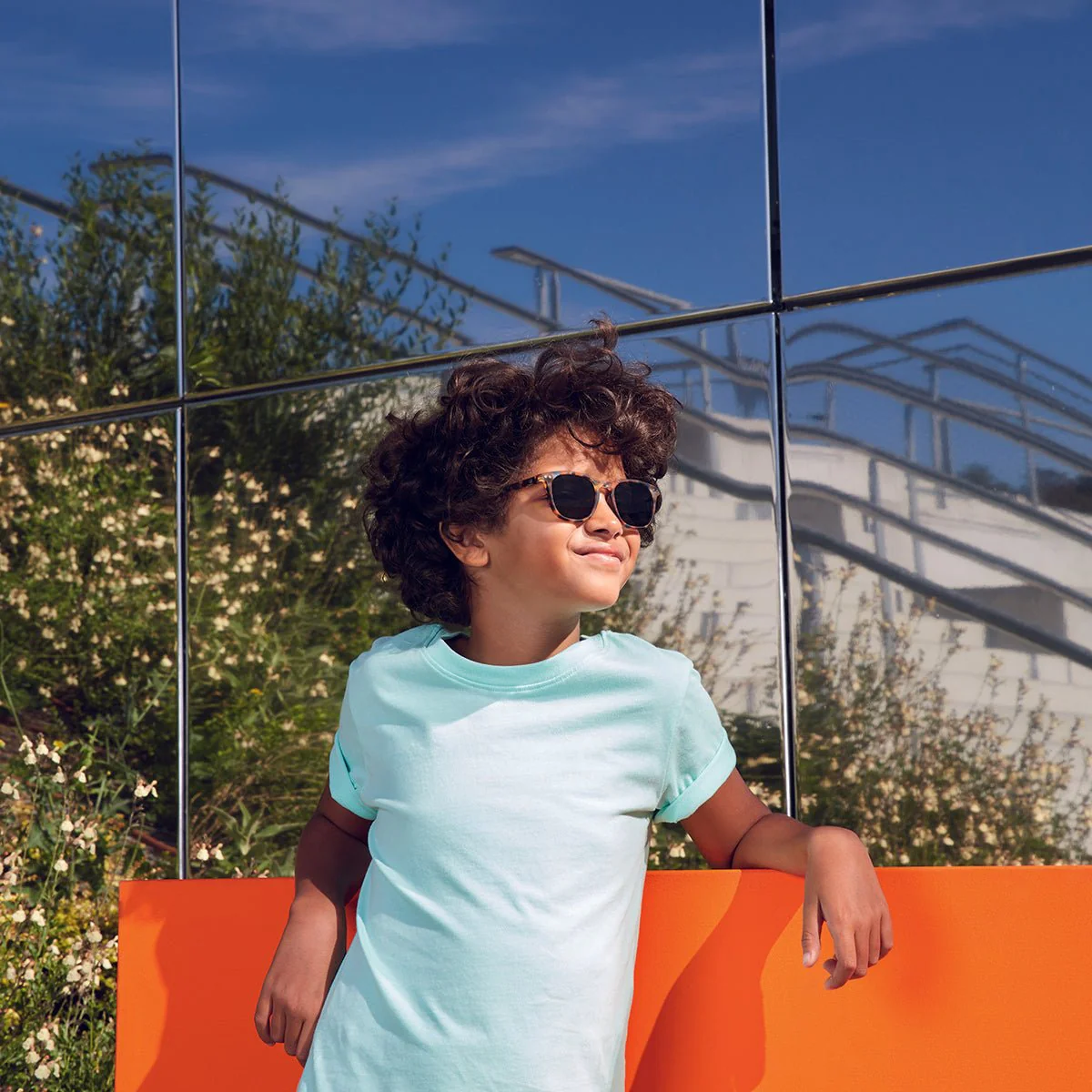 Junior Kids Sunglasses / 3-10 Years / Style E / Tortoise - Image 2