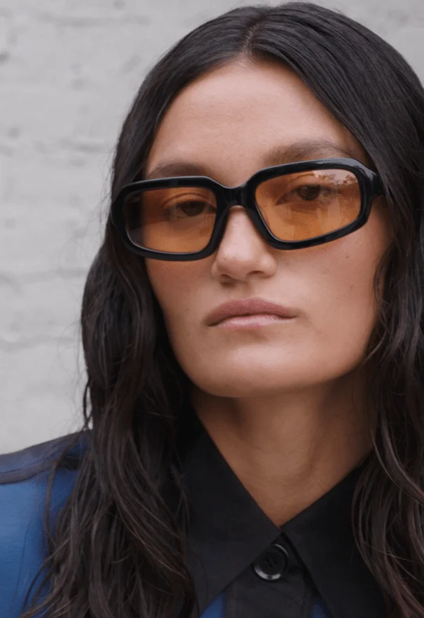 Jupiter / Black Acetate & Orange Lens - Image 6