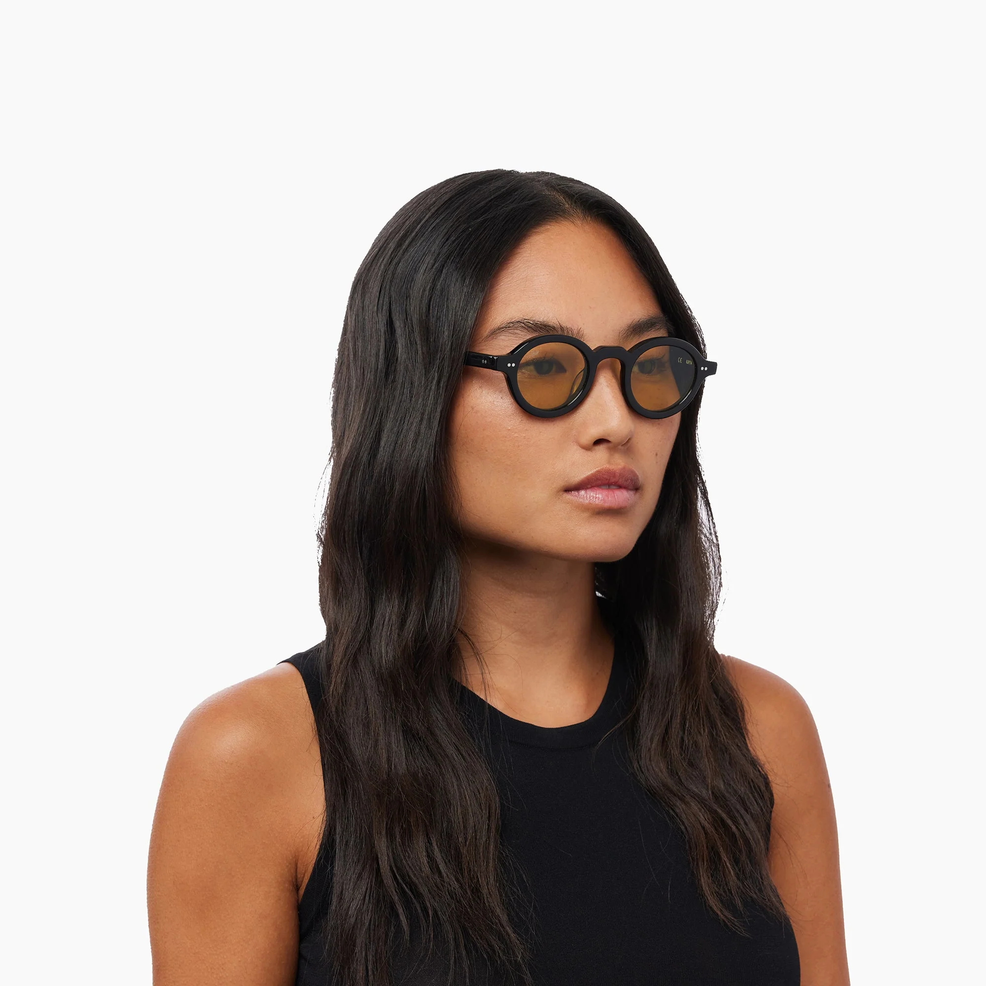 Kaya / Black Acetate & Yellow Lens - Image 5