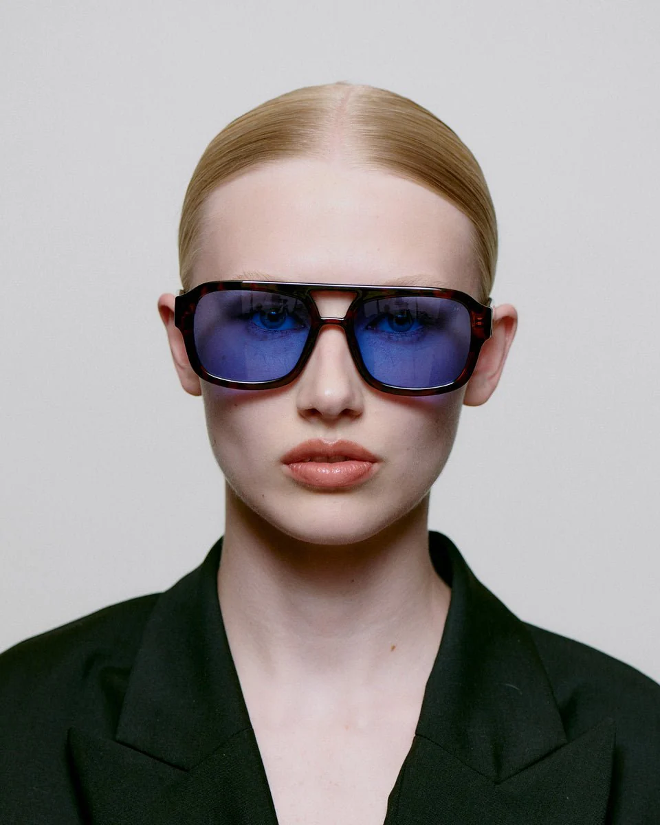 Kaya / Demi Tortoise & Blue Lens - Image 3