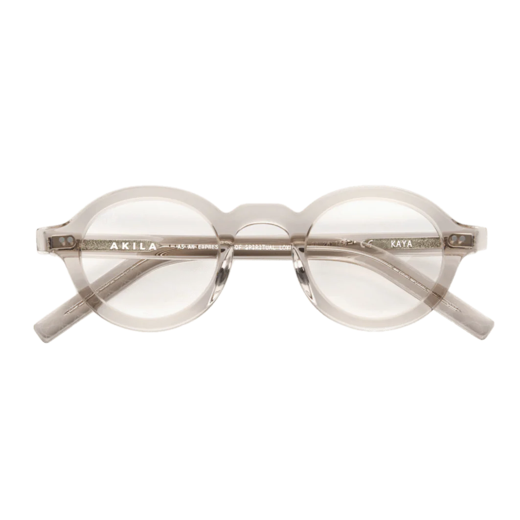 Kaya Optical / Warm Grey Acetate & Blue-Light Lens