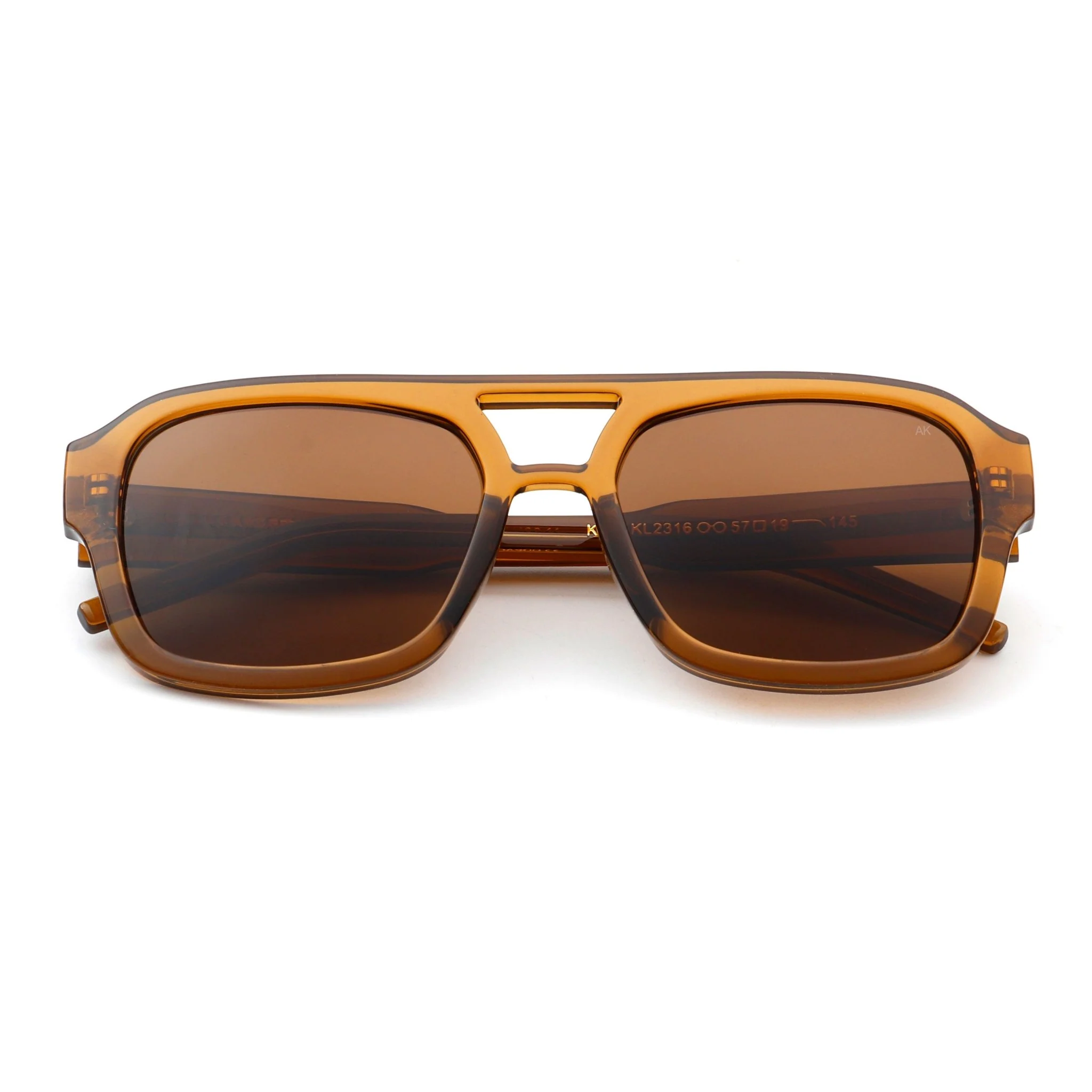 Kaya / Smoke Transparent & Brown Lens