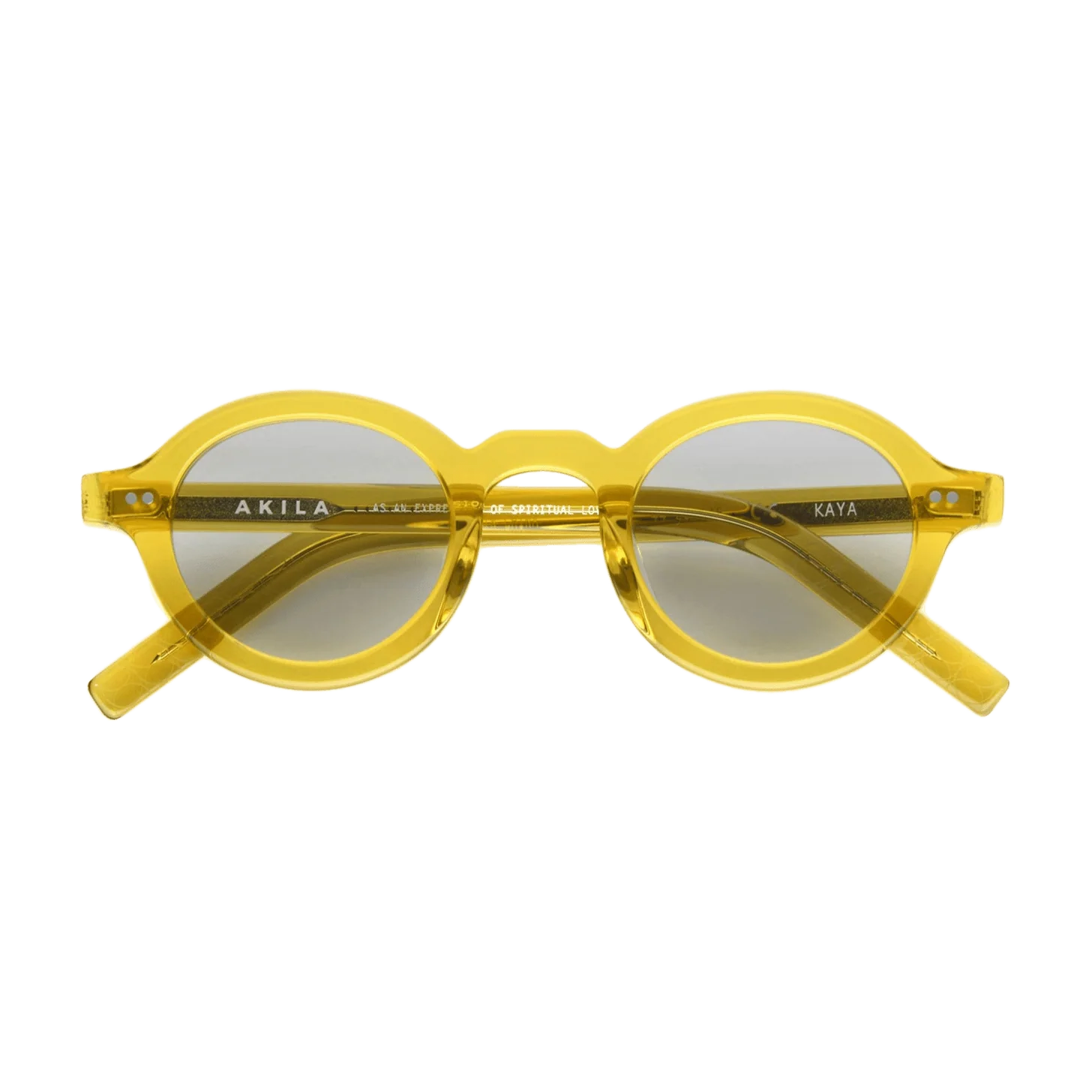 Kaya / Yellow Acetate & Grey Lens