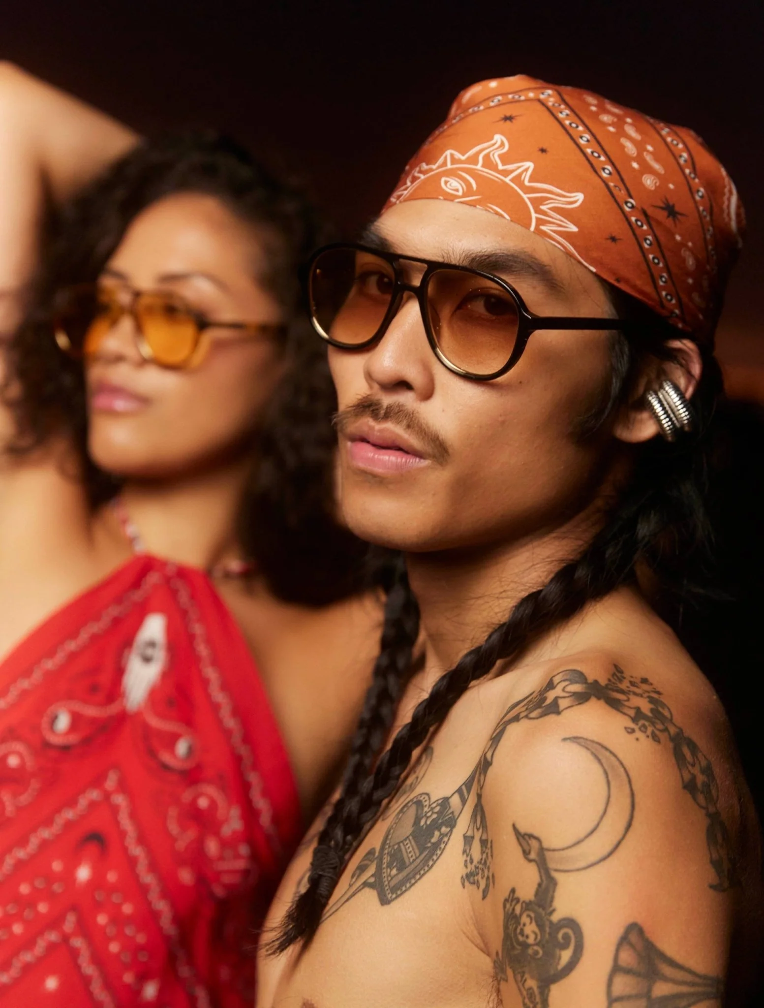 Koenji / Black Acetate & Gold Lens - Image 4