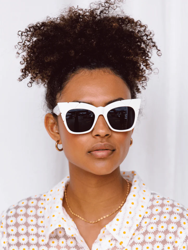 Kohl & Kaftan / White & Graphite Blue Lens - Image 4