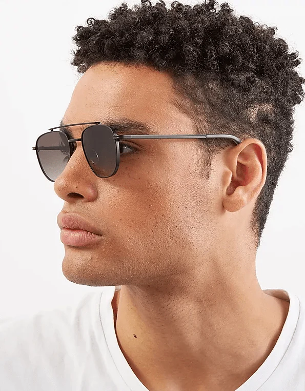 Alex / Black Green & Grey Gradient Lens - Image 3