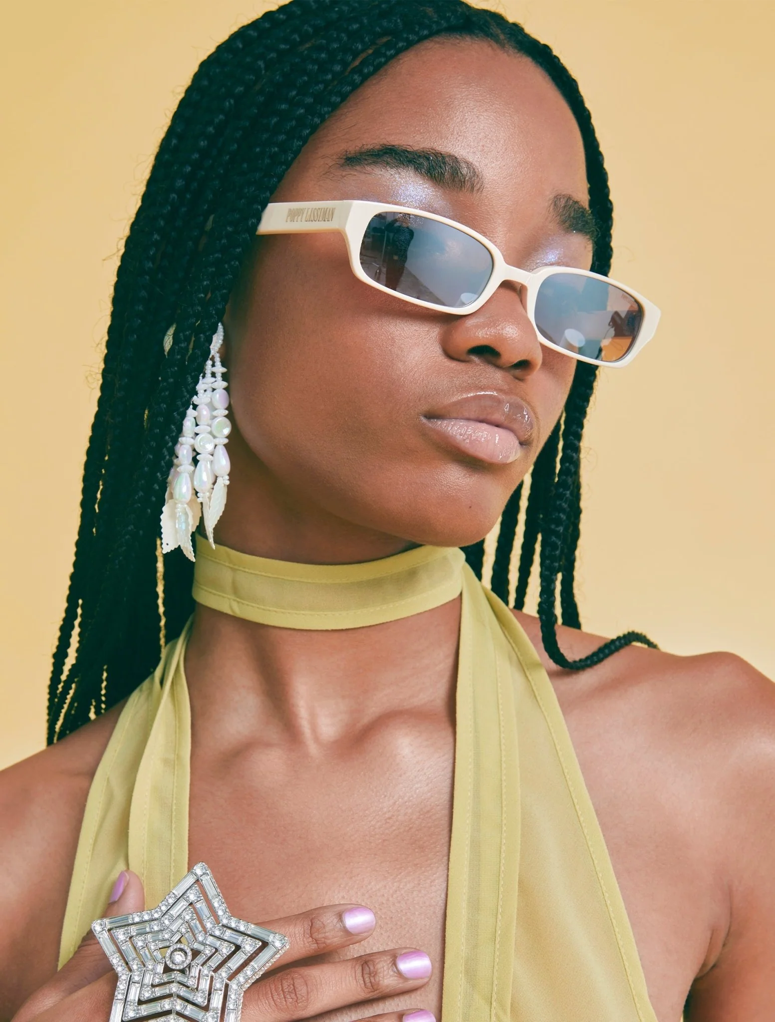 La Cerva / Banana & Gradient Brown Mirror Lens - Image 7