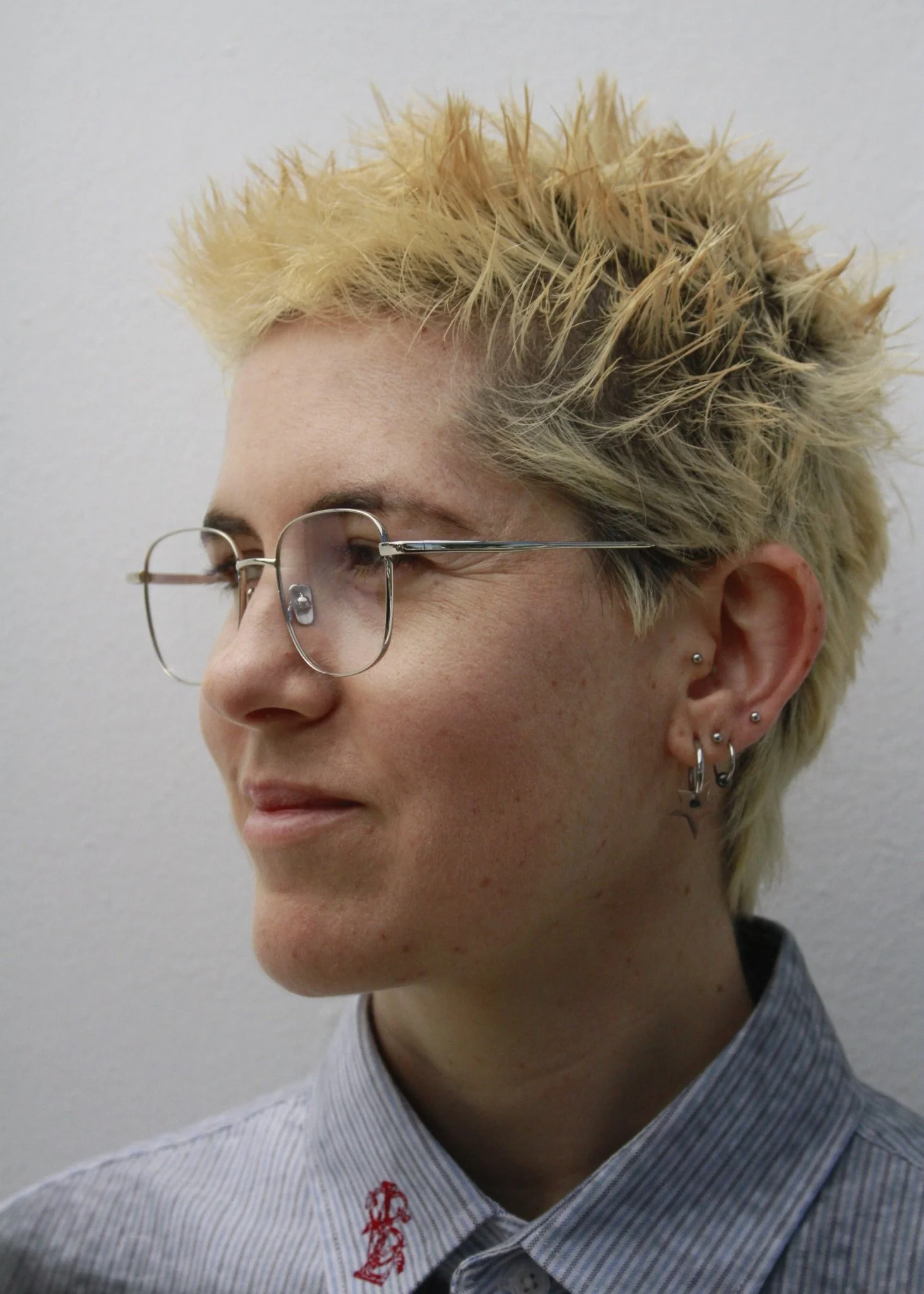 Laurie Optical / Silver Tortoise Metal & Prescription Lens - Image 5