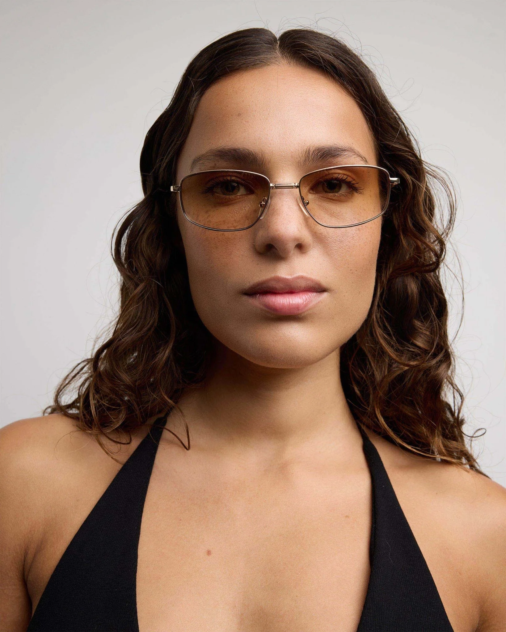 Lee / Polished Gold & Amber Lens - Image 3